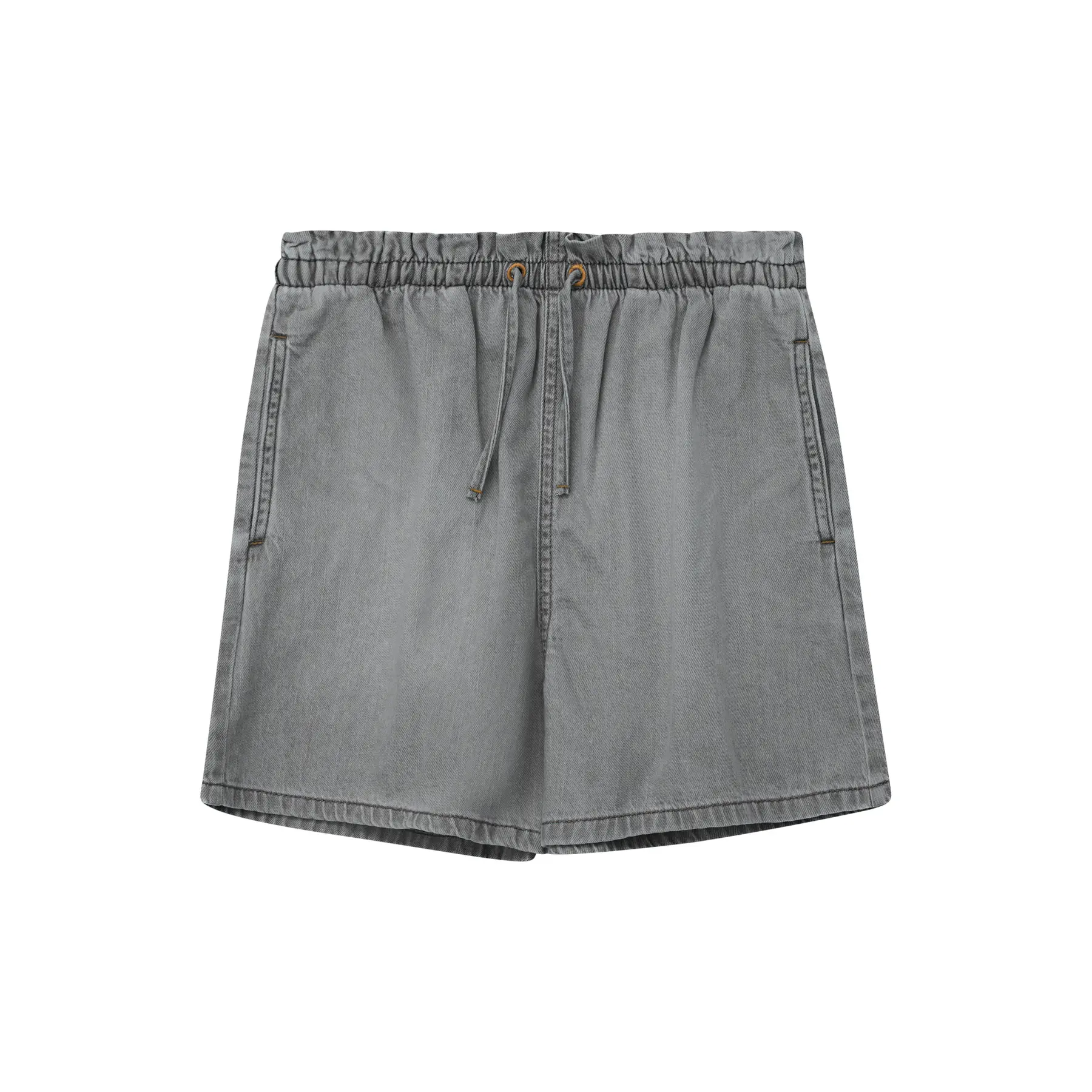 Short en jean coupe ample taille haute jambe large Taille élastique fille s.Oliver