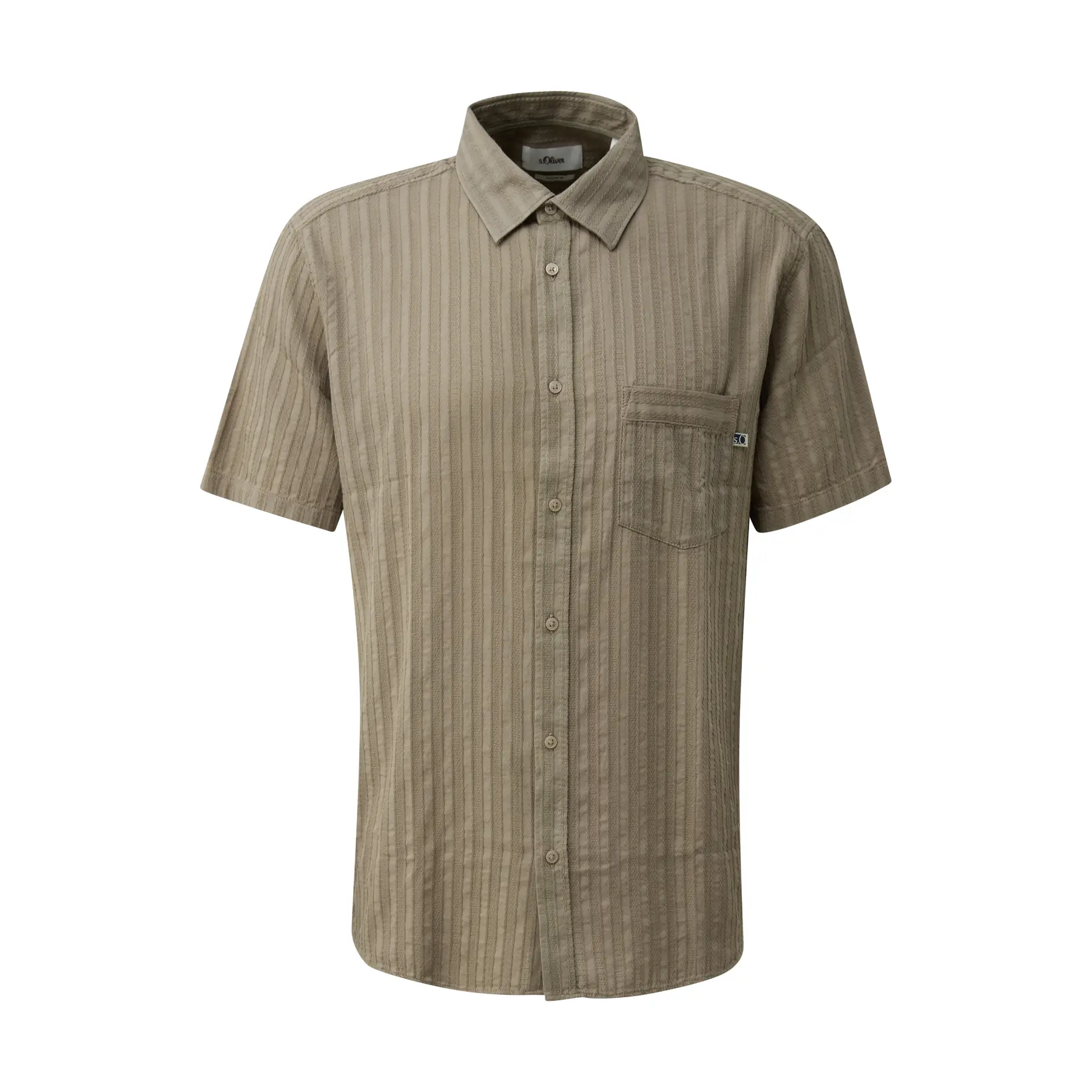 Kurzarmshirt aus Baumwolle Standard s.Oliver