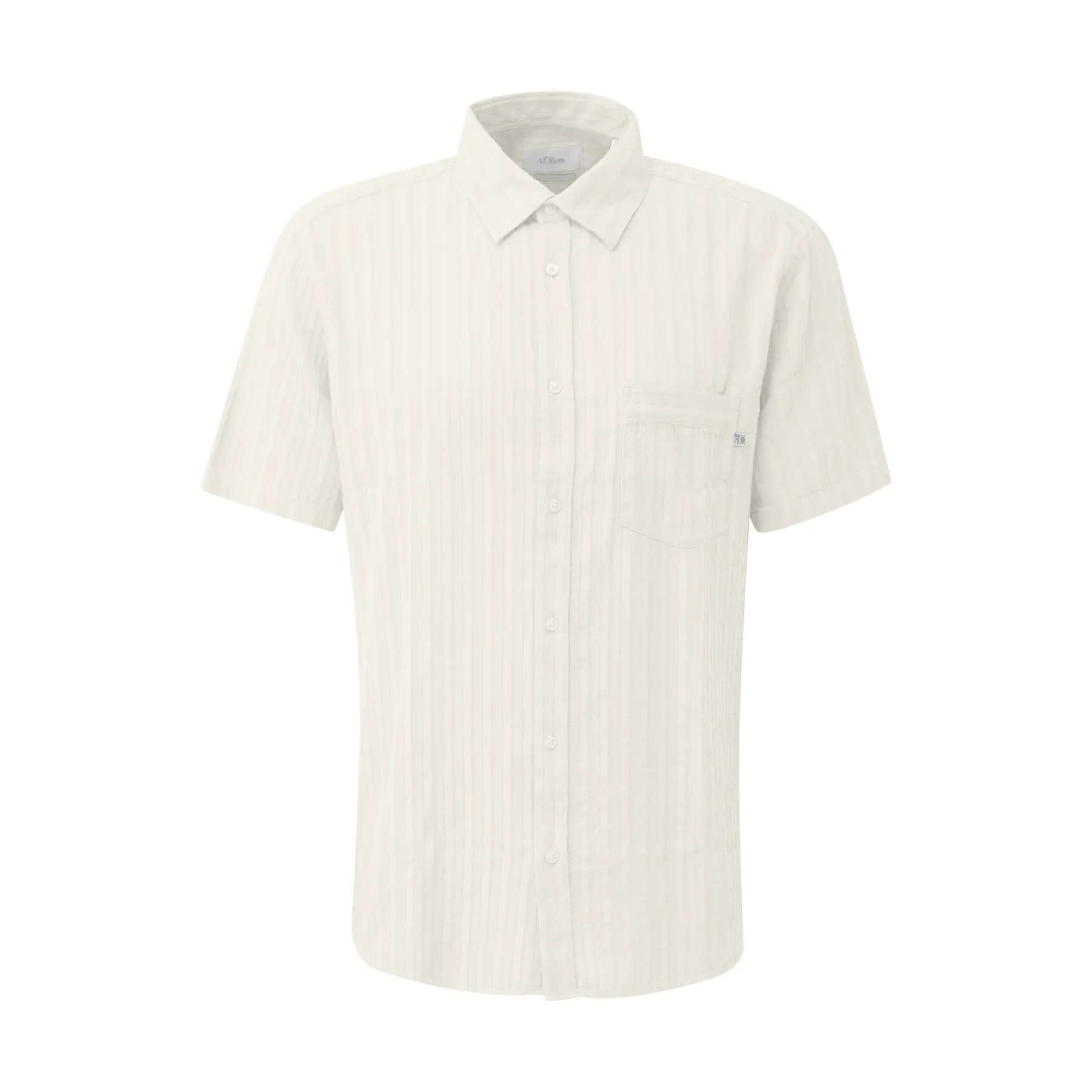 Standard T-Shirt mit kurzen Ärmeln aus Baumwolle s.Oliver