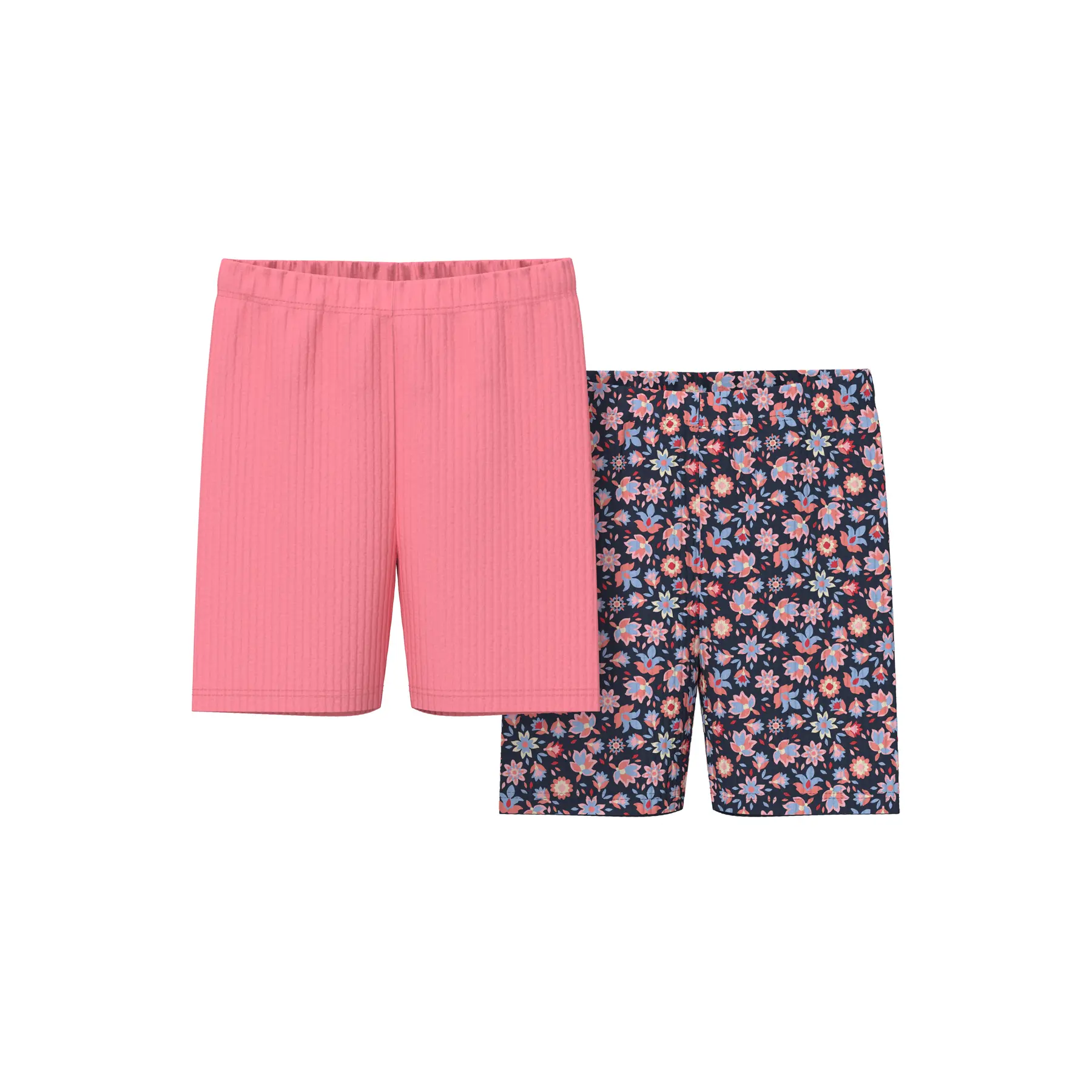 Leggings Corti Slim Fit Gambe Slim Vita Elasticizzata Maglia A Coste Bambina s.Oliver (x2)