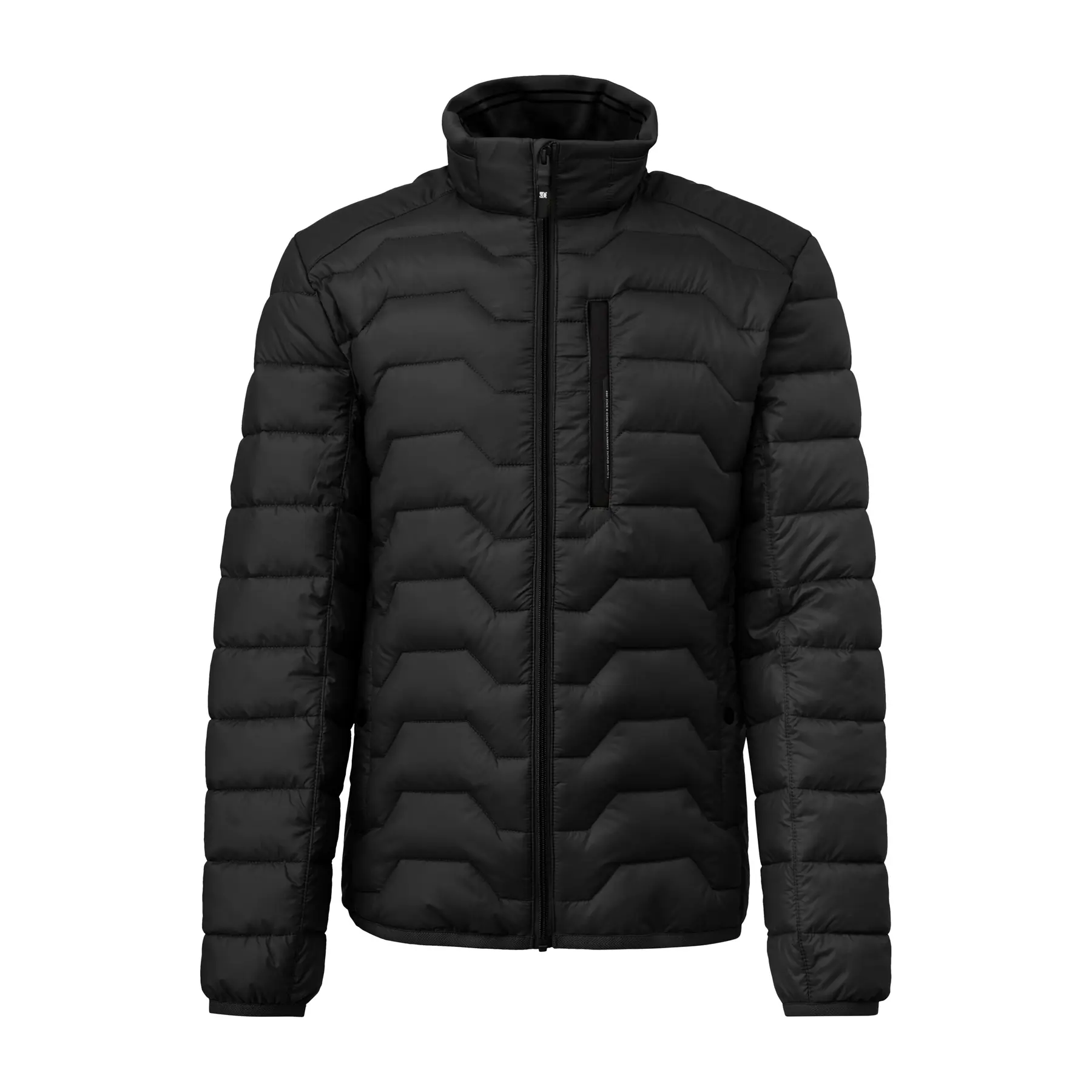 Giacca piumino outdoor con dettagli a contrasto e colletto alto s.Oliver