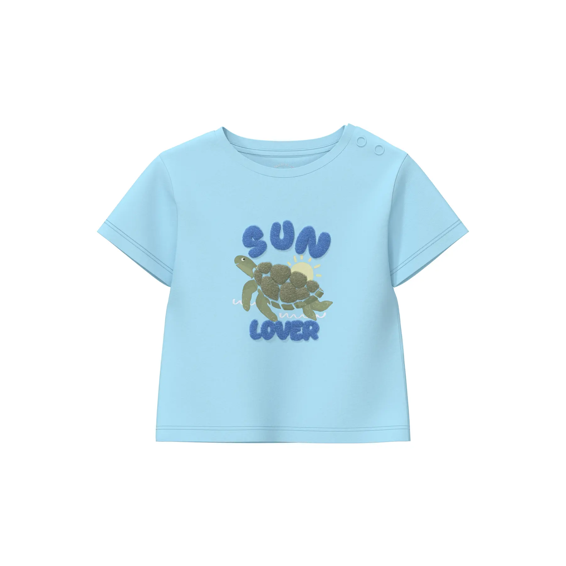 T-Shirt mit wechselbarem Druck und Applikation für Babys s.Oliver