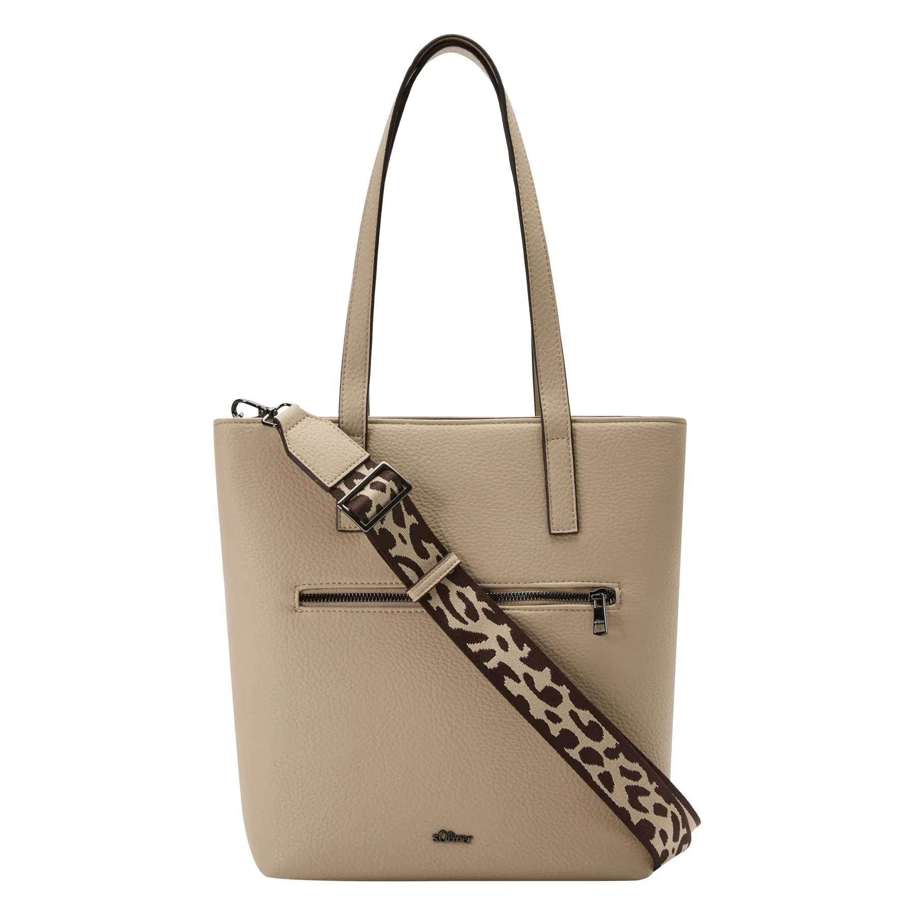 s.Oliver - female - Tas met afneembare schouderriem en logo-plaatje