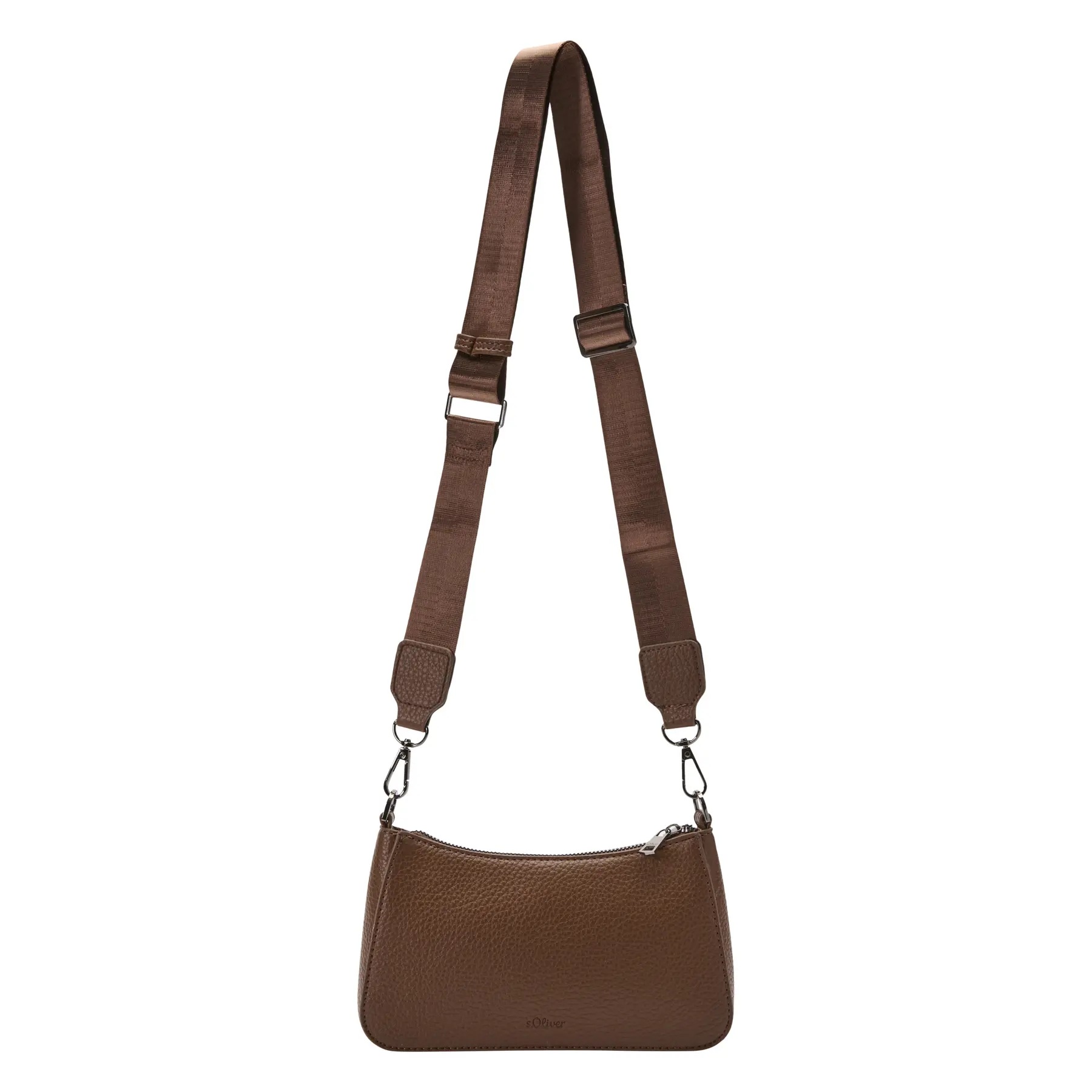 Borsa a tracolla con logo impresso e tracolla regolabile donna s.Oliver