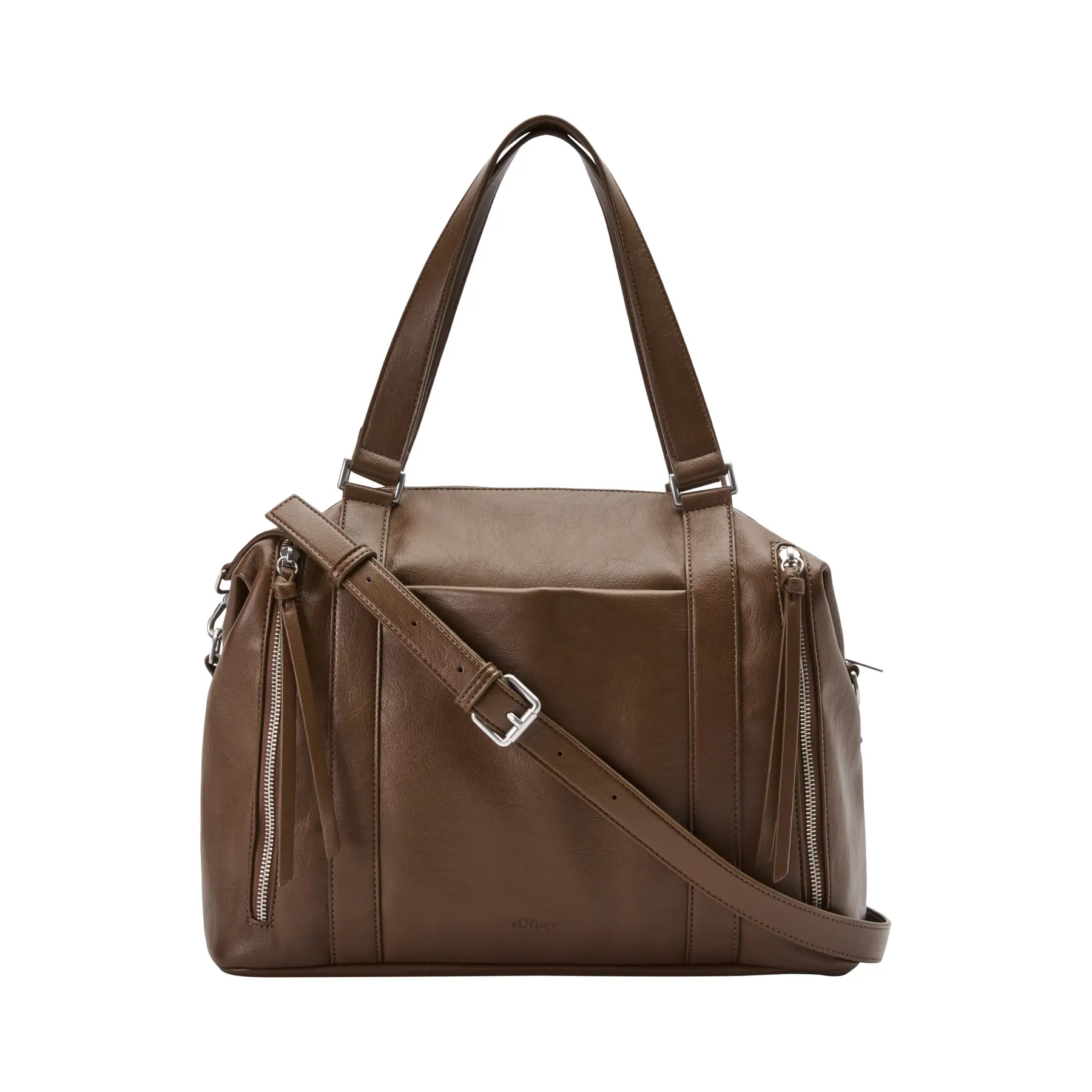 Borsa a tracolla con compartimento zip e tracolla regolabile donna s.Oliver