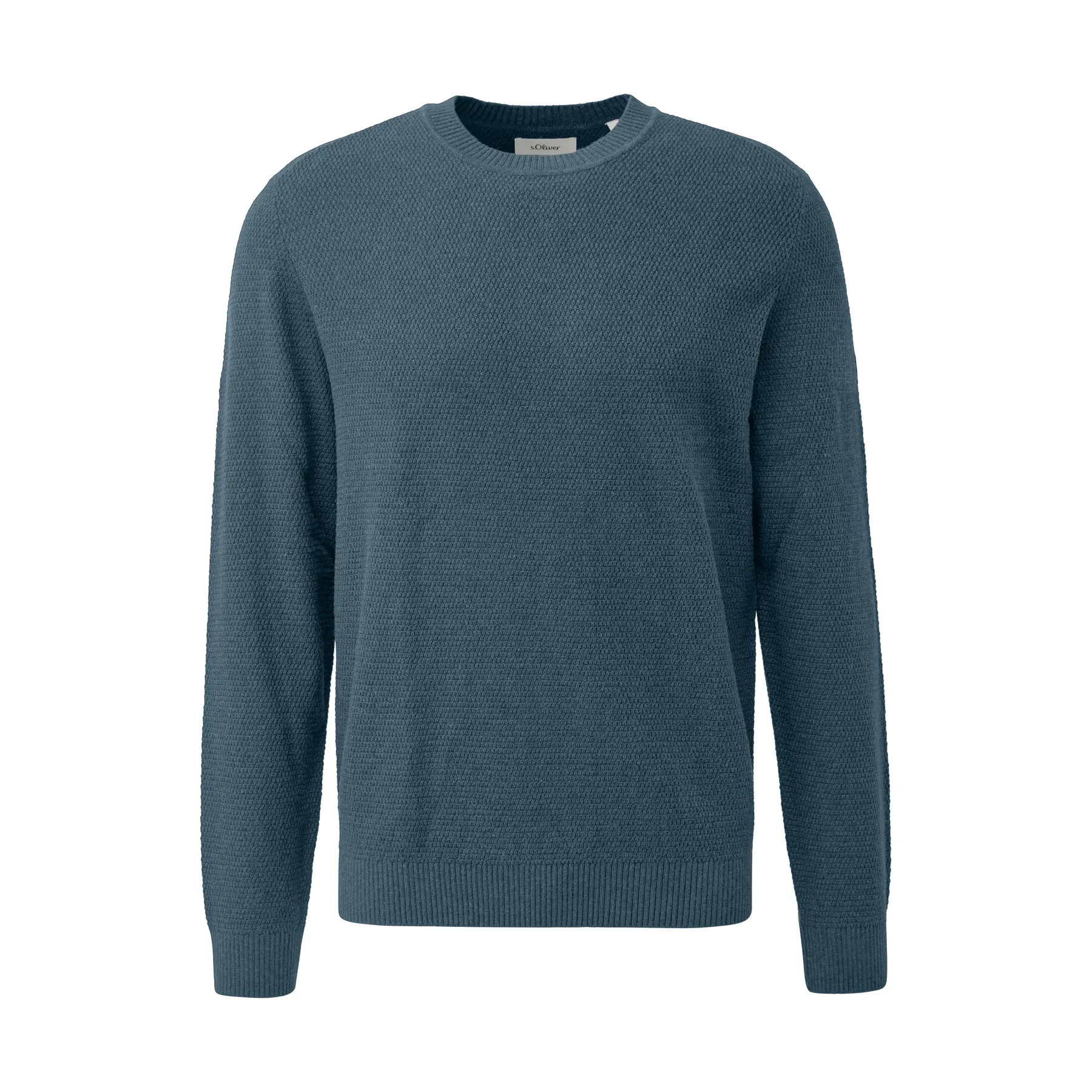 Maglione in maglia con patch logo s.Oliver