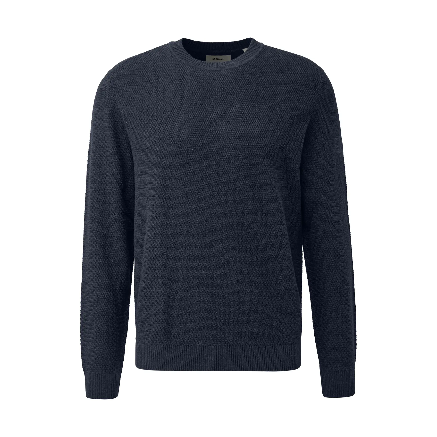 Maglione in maglia con patch logo s.Oliver