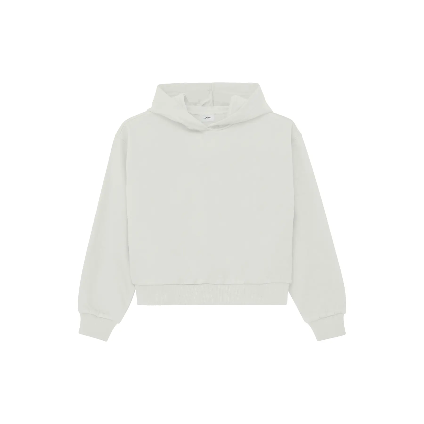 s.Oliver - female - Korte oversized hoodie met print op de rug