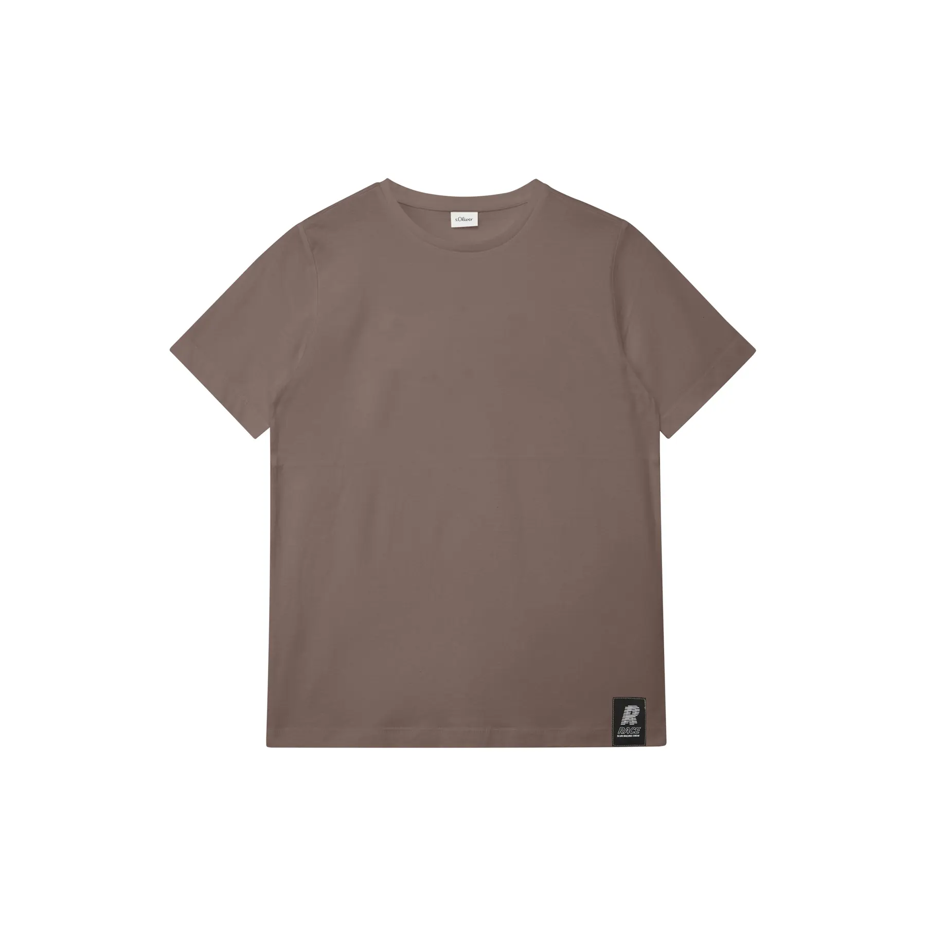 T-shirt a stampa reversibile con stampa frontale o dettaglio patch bambino s.Oliver