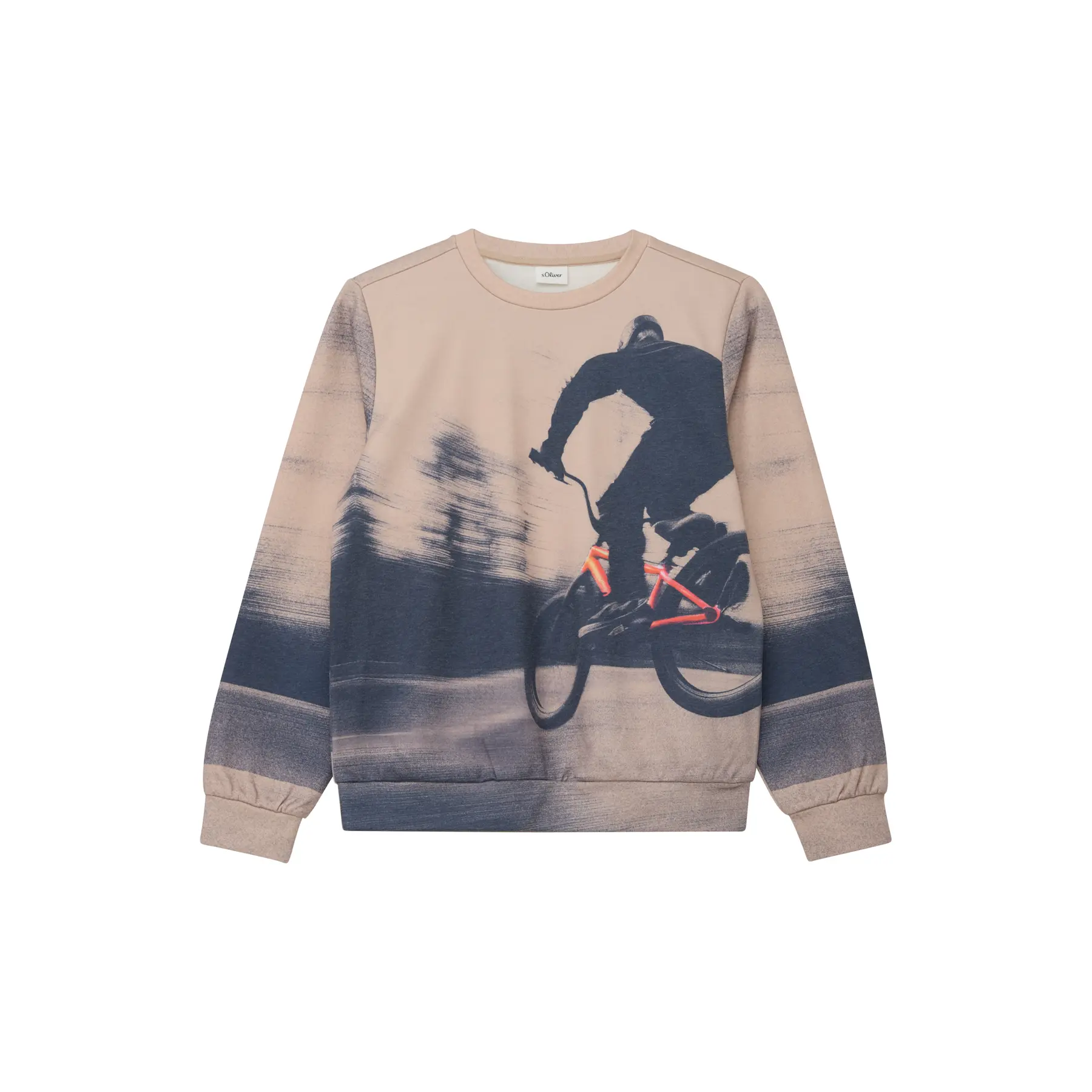 Sublimatieprint Sweatshirt, rechte pasvorm kind s.Oliver