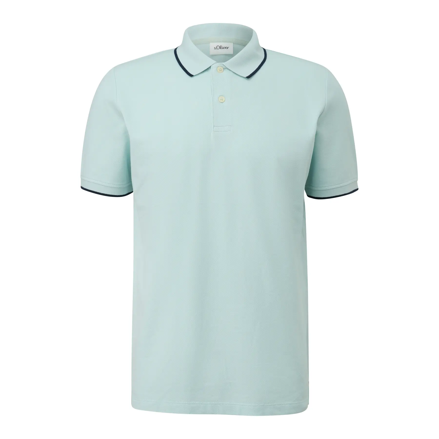 Piqué-Polo mit kontrastierenden Details s.Oliver