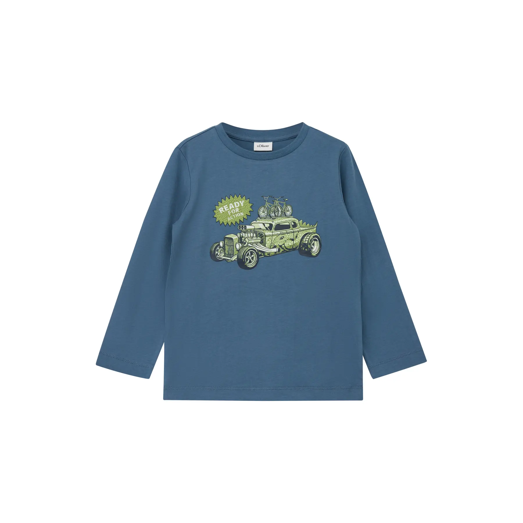 T-shirt van katoen met opdruk kind s.Oliver