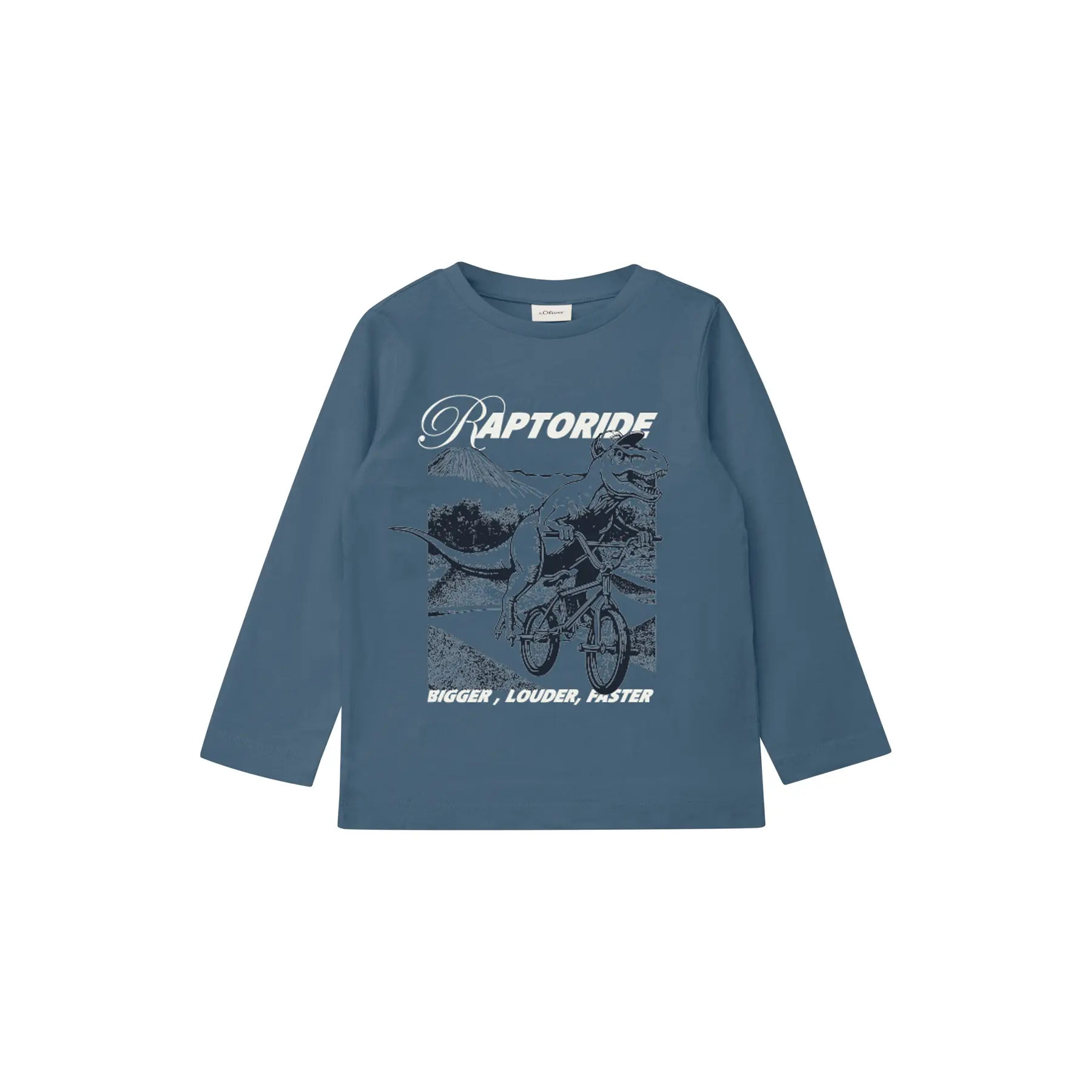 T-shirt van katoen met opdruk kind s.Oliver