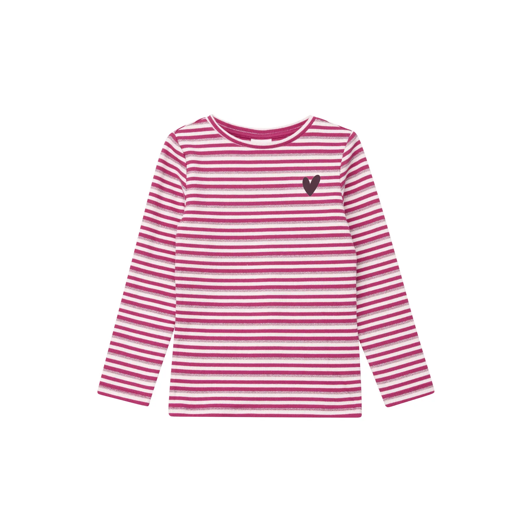 T-shirt a maniche lunghe Slim Fit con ricamo e filo glitterato bambina s.Oliver