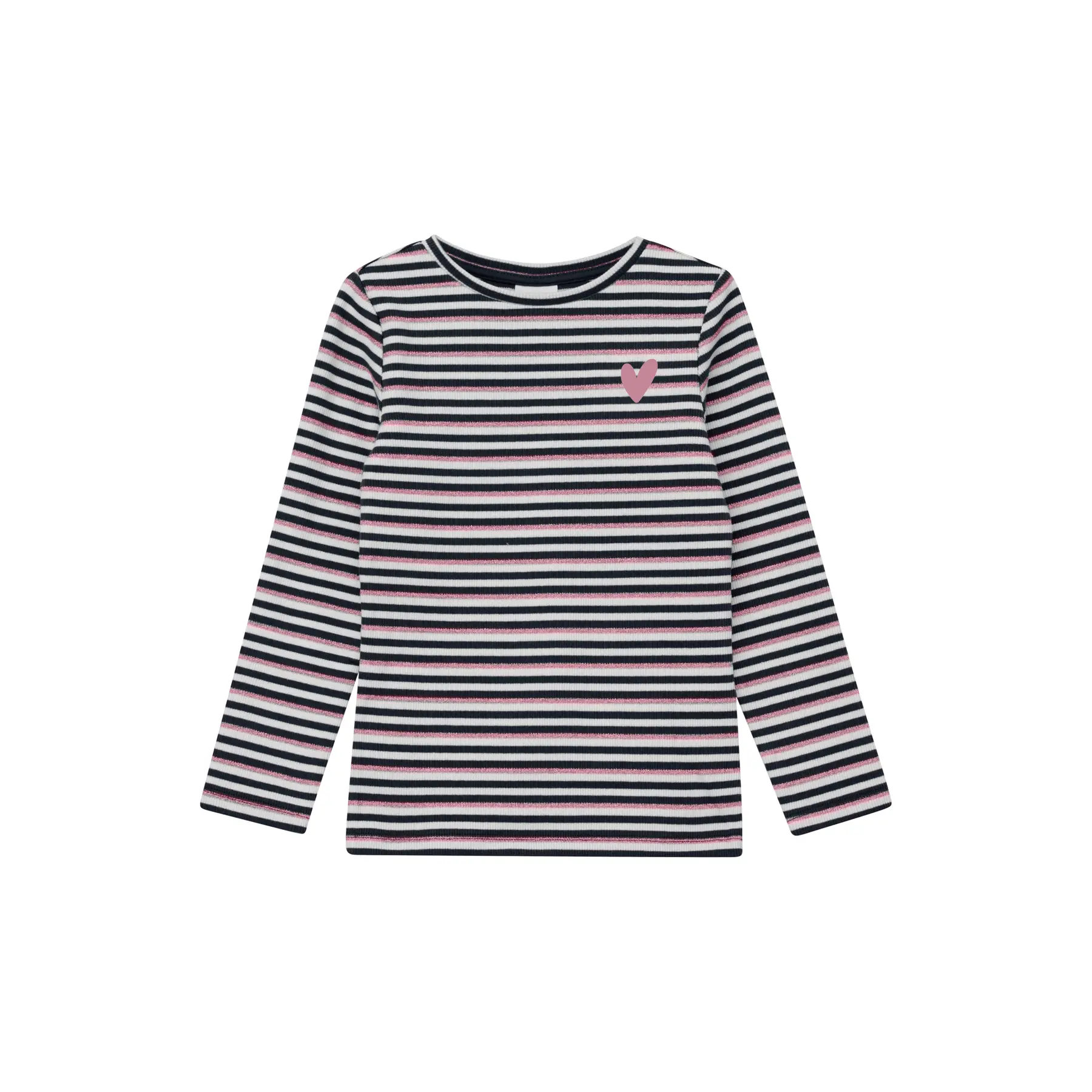 T-shirt a maniche lunghe Slim Fit con ricamo e filo glitterato bambina s.Oliver