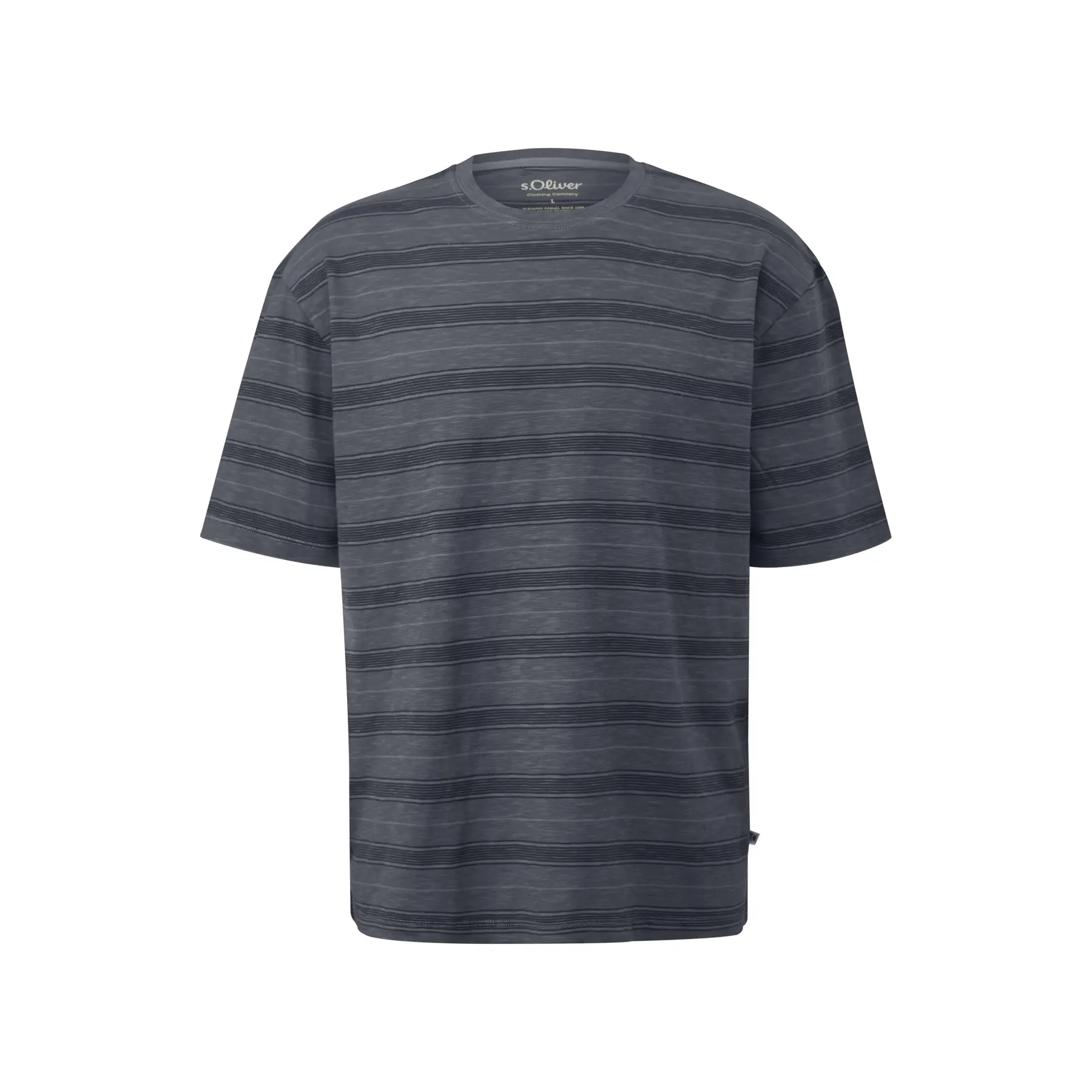 T-shirt a taglio rilassato con patch logo s.Oliver