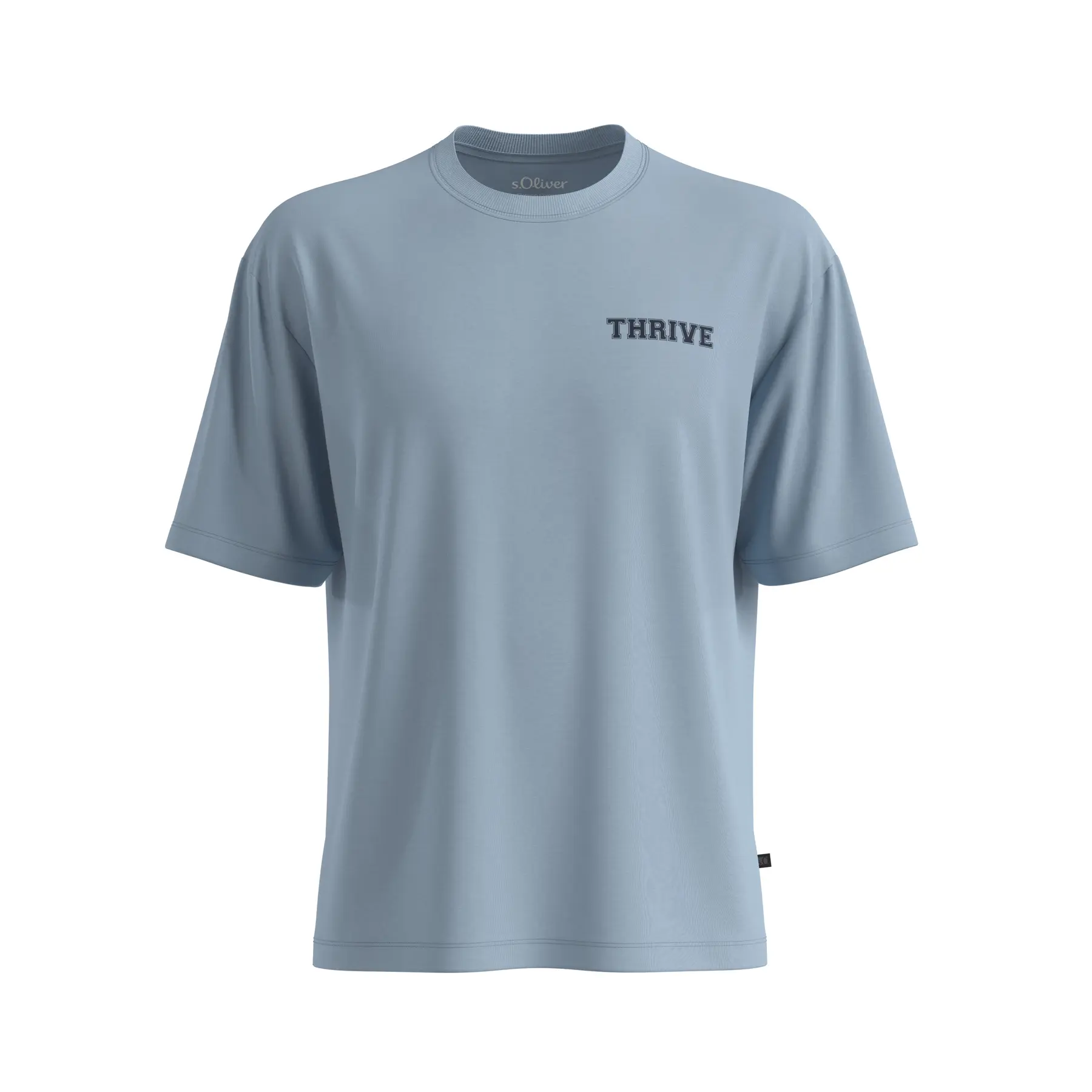 T-shirt con stampa davanti e dietro s.Oliver