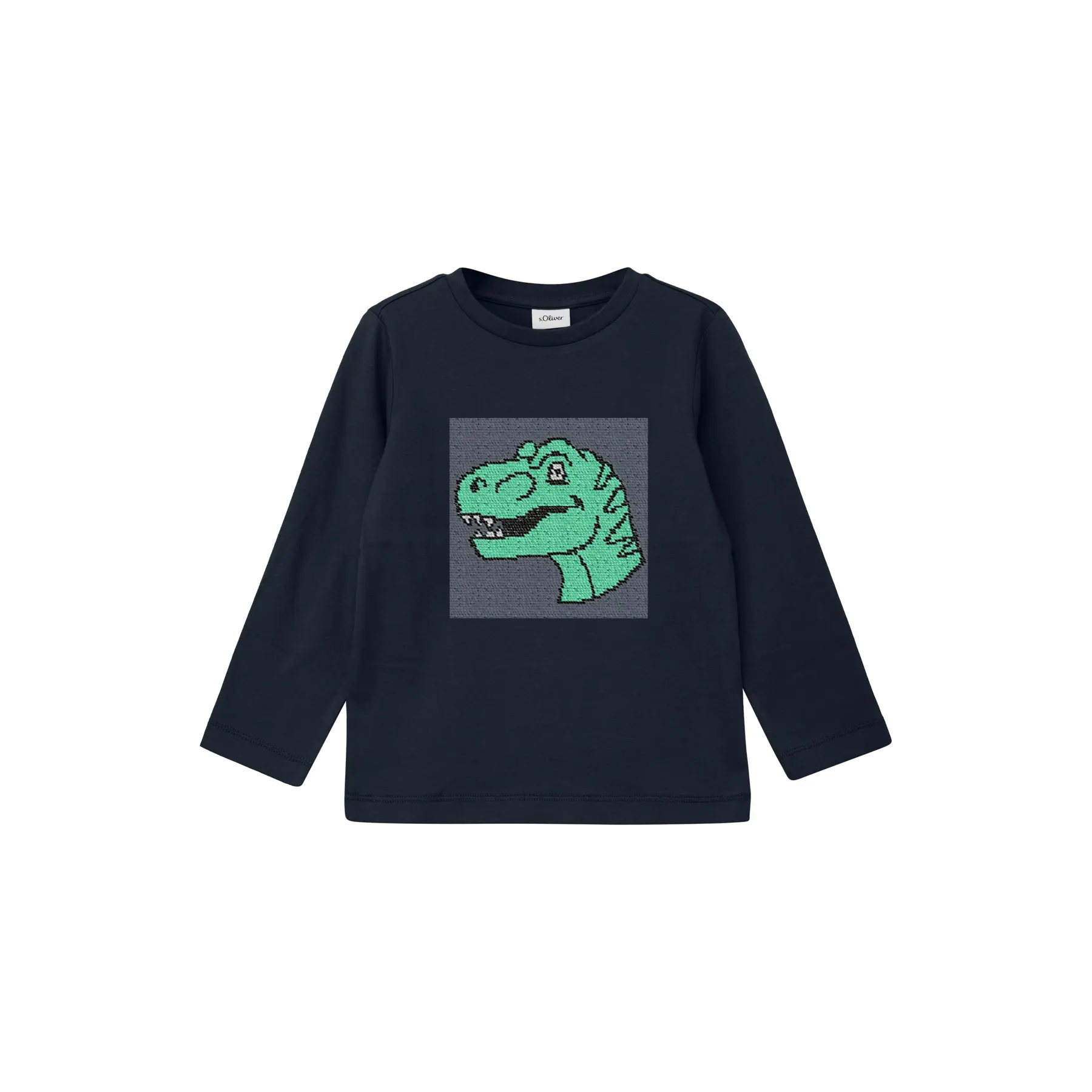 Langarm-T-Shirt mit wendbaren Pailletten für Kinder s.Oliver