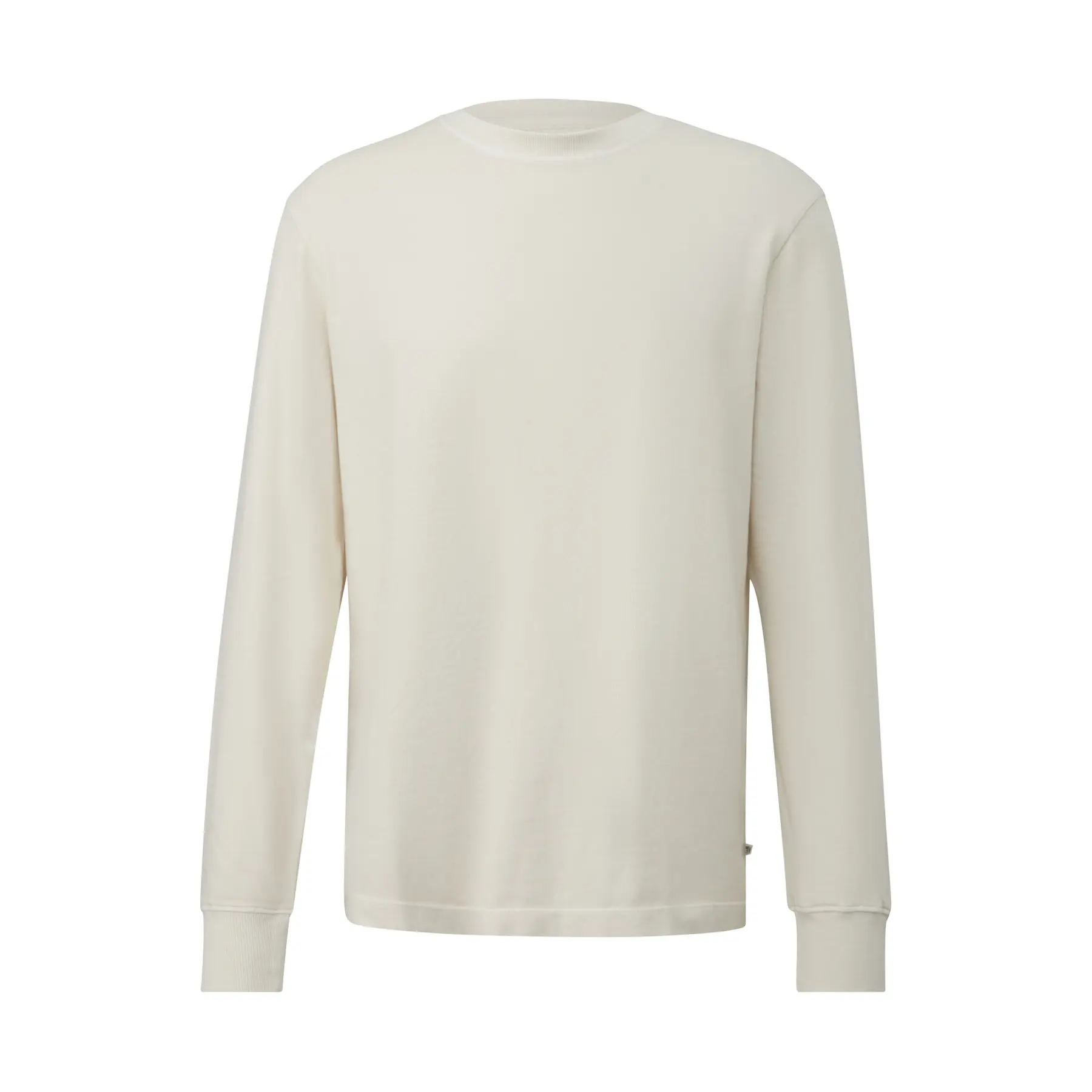 T-shirt Tinto a Pezzo con Patch Logo Etichetta s.Oliver