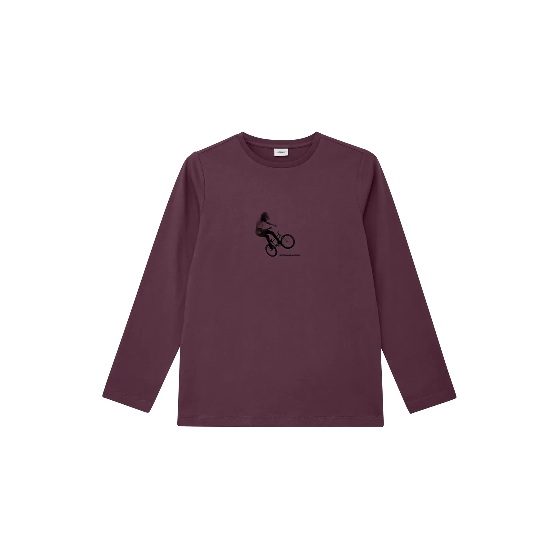 Katoenen T-shirt met lange mouwen met fotoafdruk voor kinderen s.Oliver