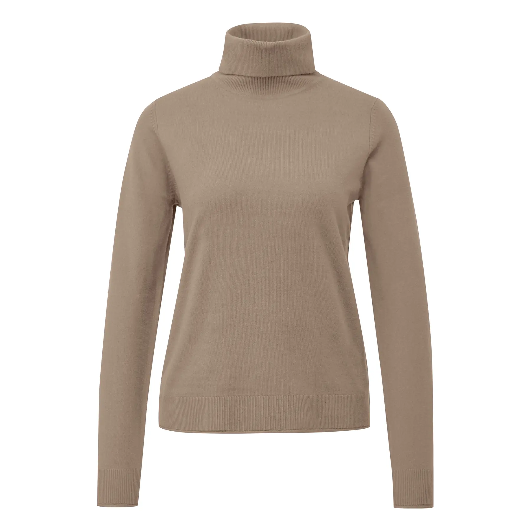 Maglione in maglia a collo alto taglio classico donna s.Oliver