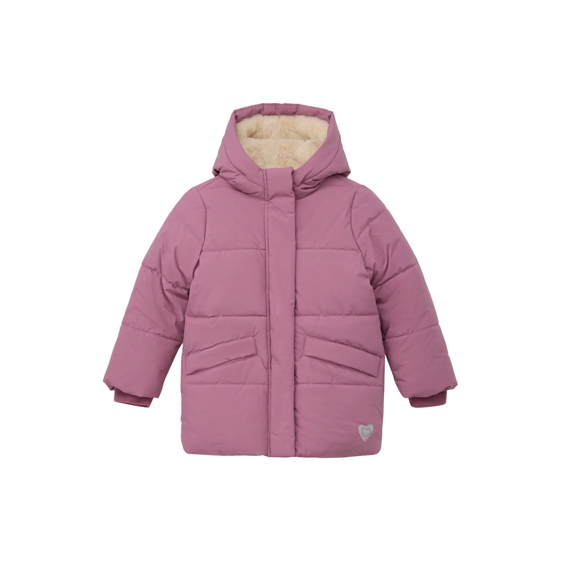 Wasserdichter Outdoor-Mantel mit gefütterter Kapuze für Mädchen im Babyalter s.Oliver