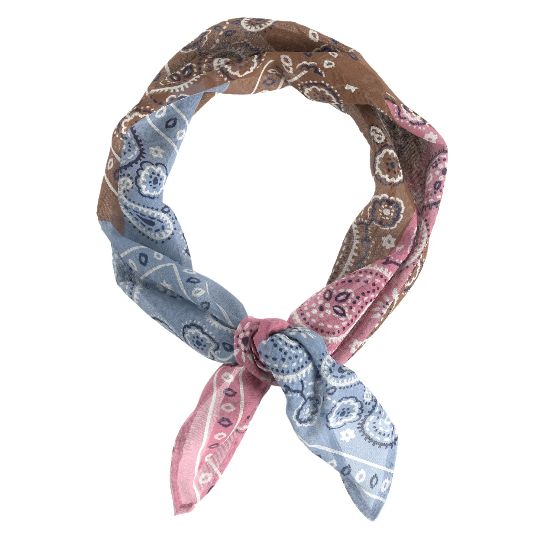 Foulard in cotone a motivi donna s.Oliver