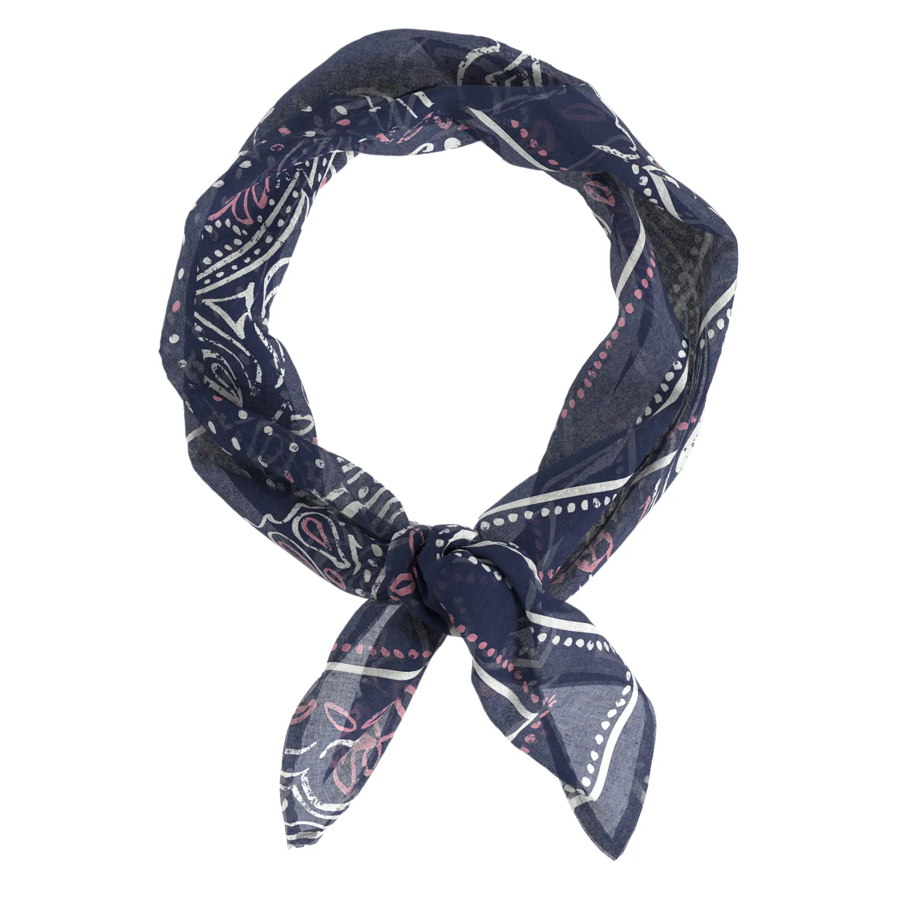 Foulard in cotone a motivi donna s.Oliver