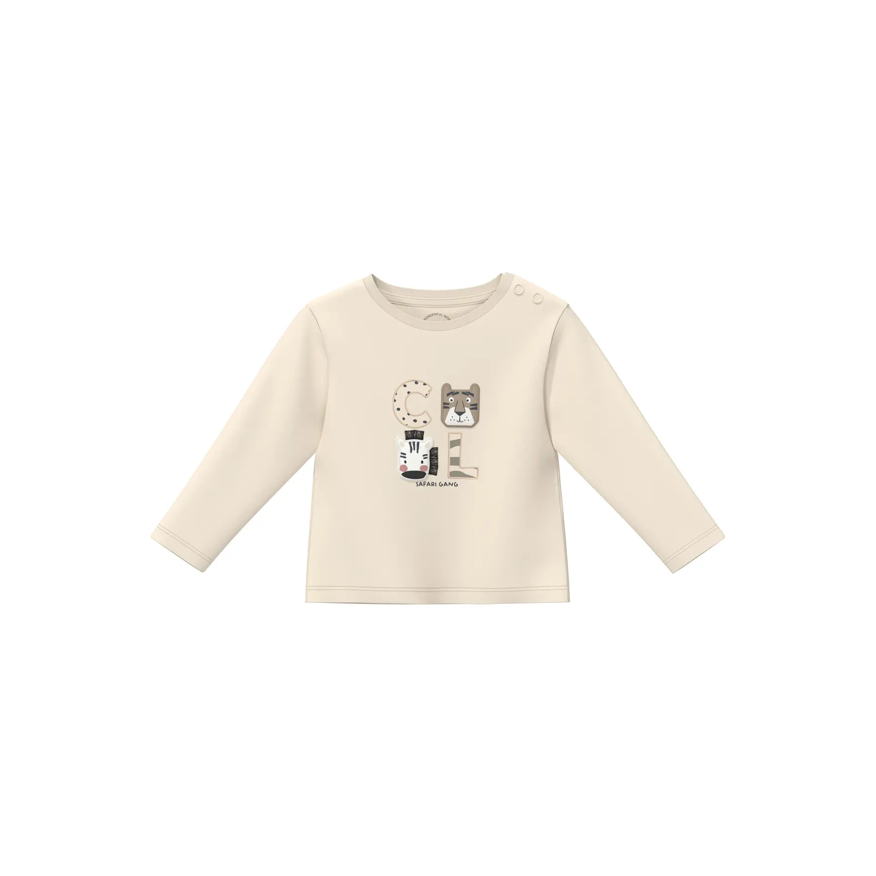 s.Oliver - others - Unisex T-shirt met opdruk op de voorkant en applicatie