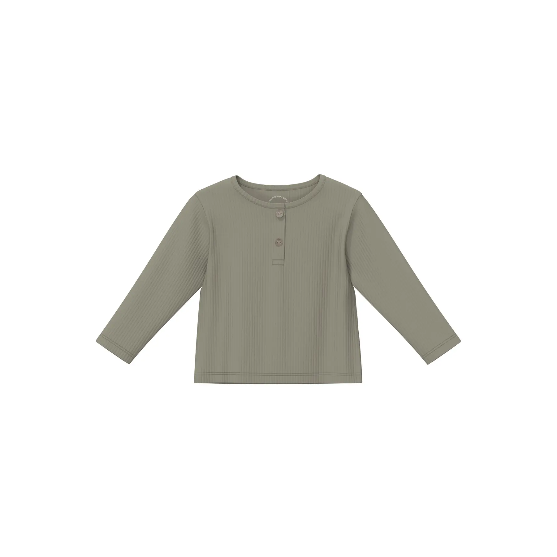T-shirt rib Regular Fit met knoopsluiting voor baby's s.Oliver Henley