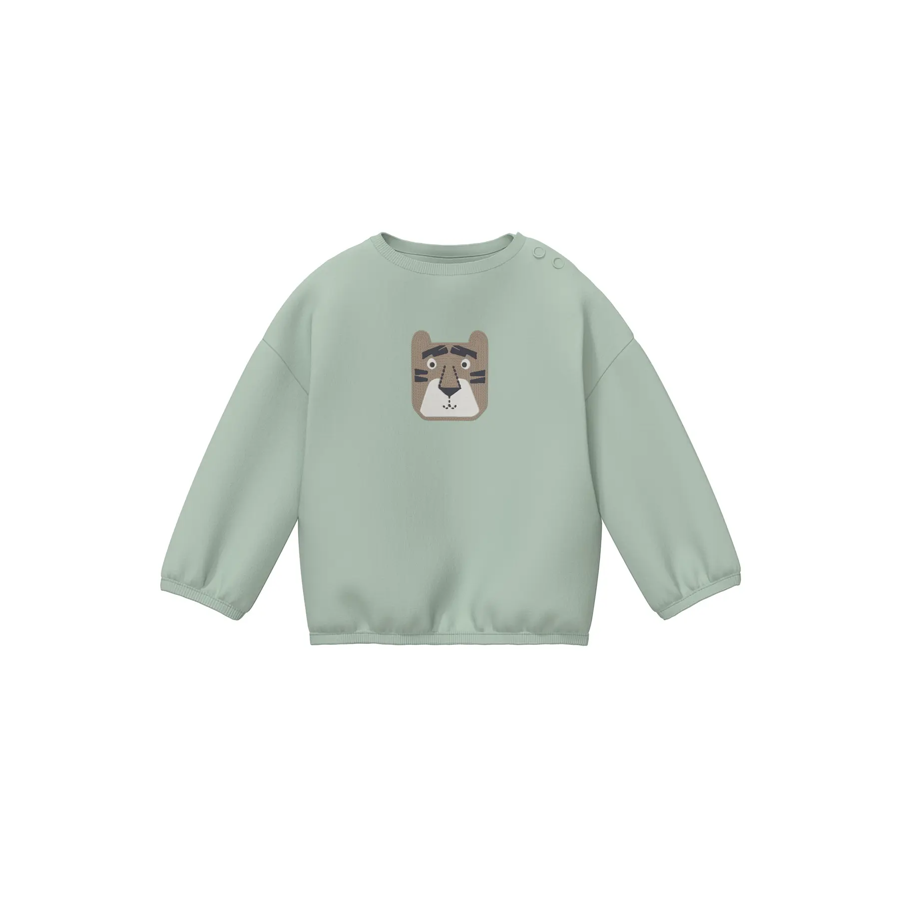 Sweatshirt Loose Fit met drukknopen op de zijkanten voor baby s.Oliver