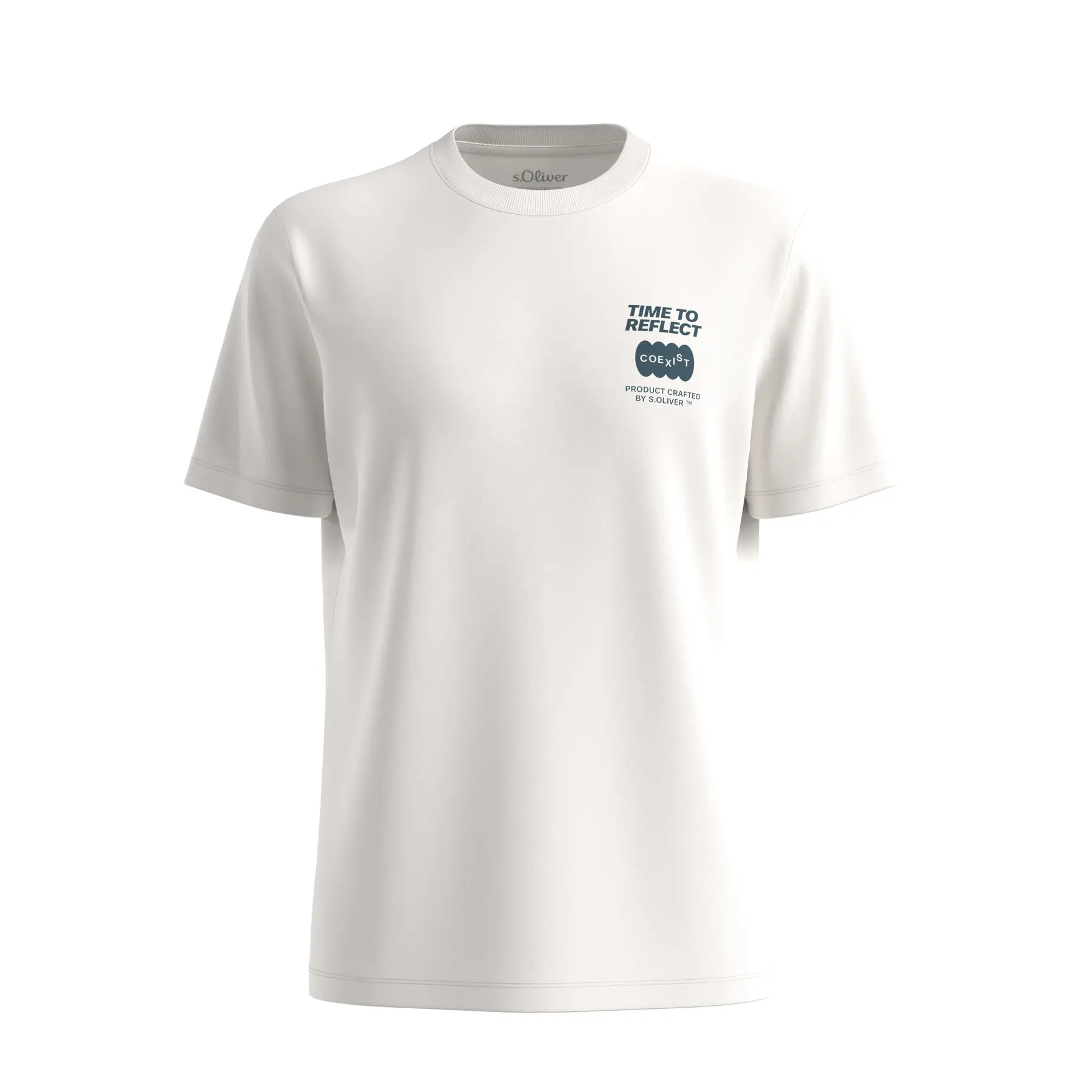 T-shirt in cotone con artwork s.Oliver