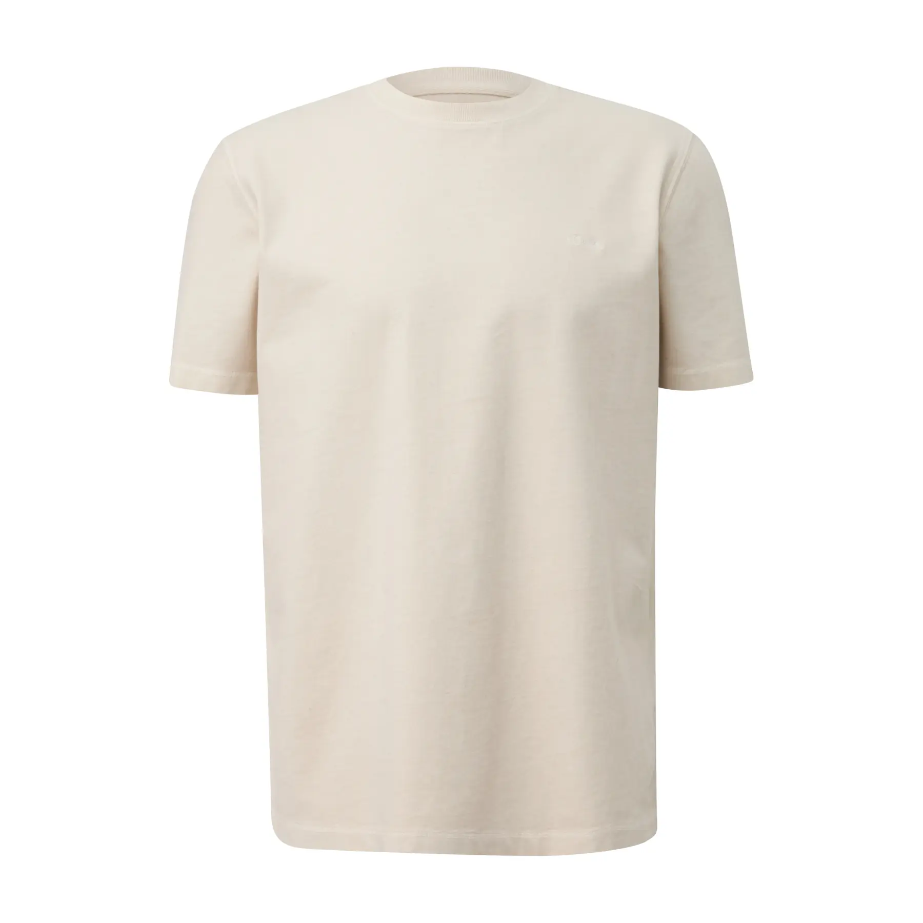 T-Shirt aus schwerem Jersey mit Logo gefärbt s.Oliver