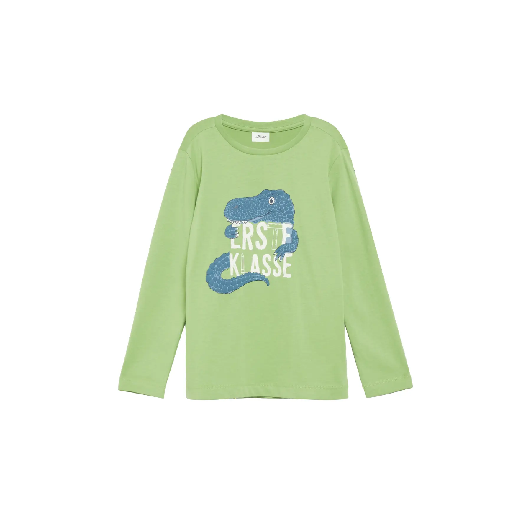 T-shirt unisex con stampa reversibile con stampa in schiuma e gomma per ragazza s.Oliver
