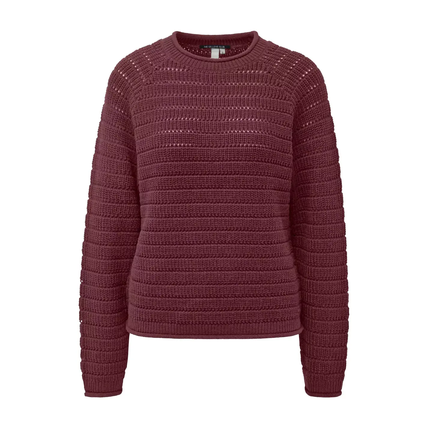 Pull in misto cotone con motivo donna s.Oliver