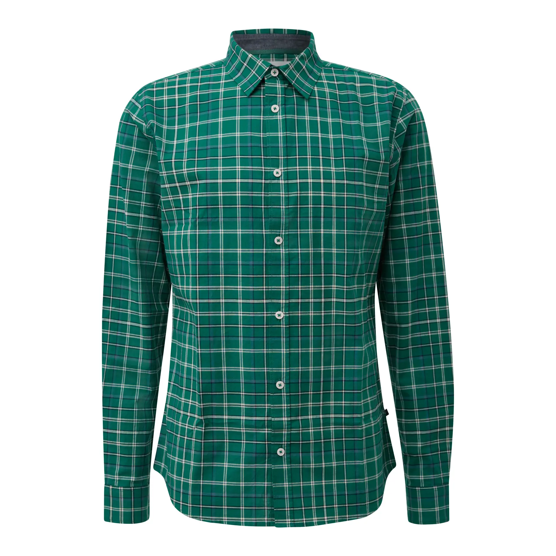 Chemise Slim Fit con col kent e effetto lavato s.Oliver
