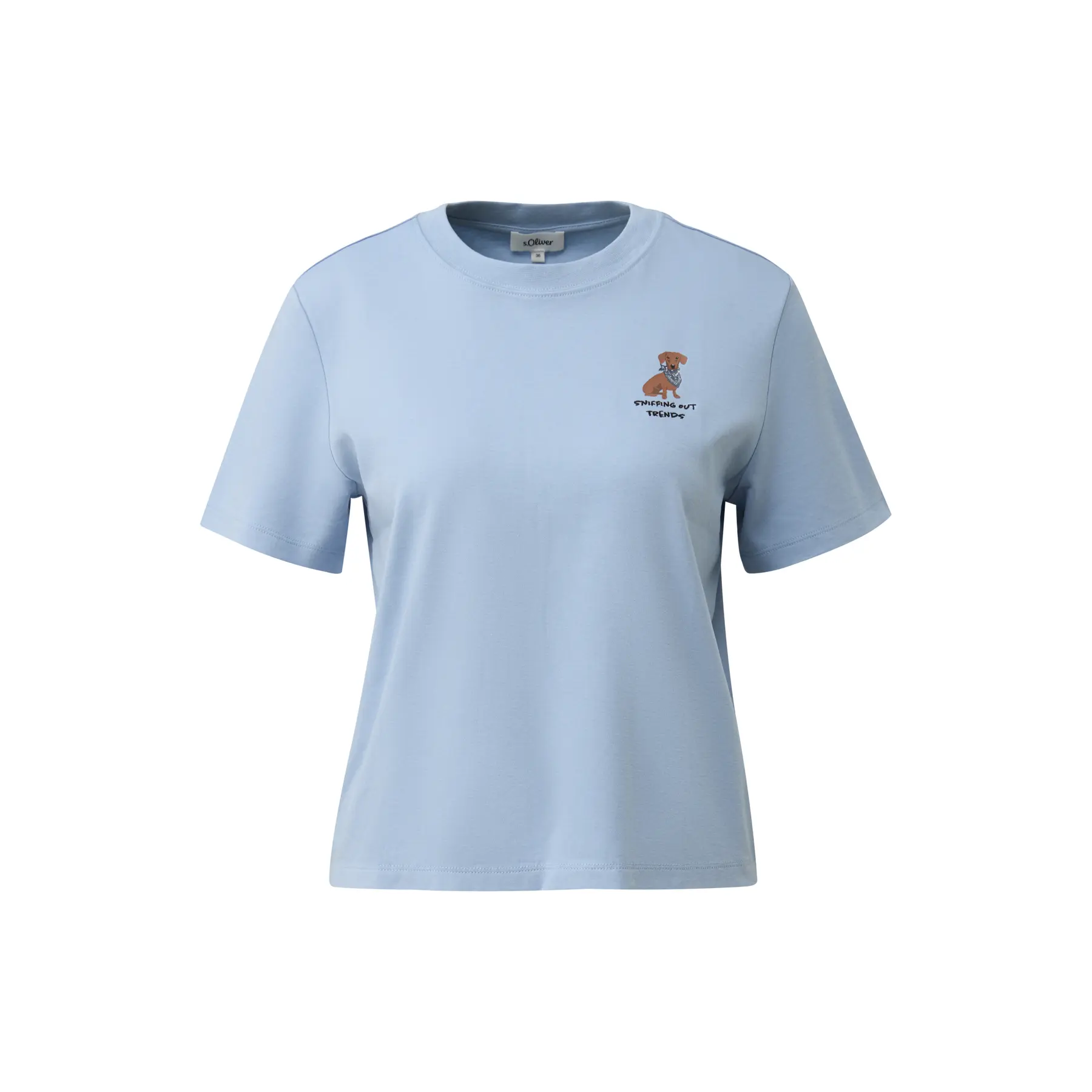 T-shirt con stampa frontale donna s.Oliver