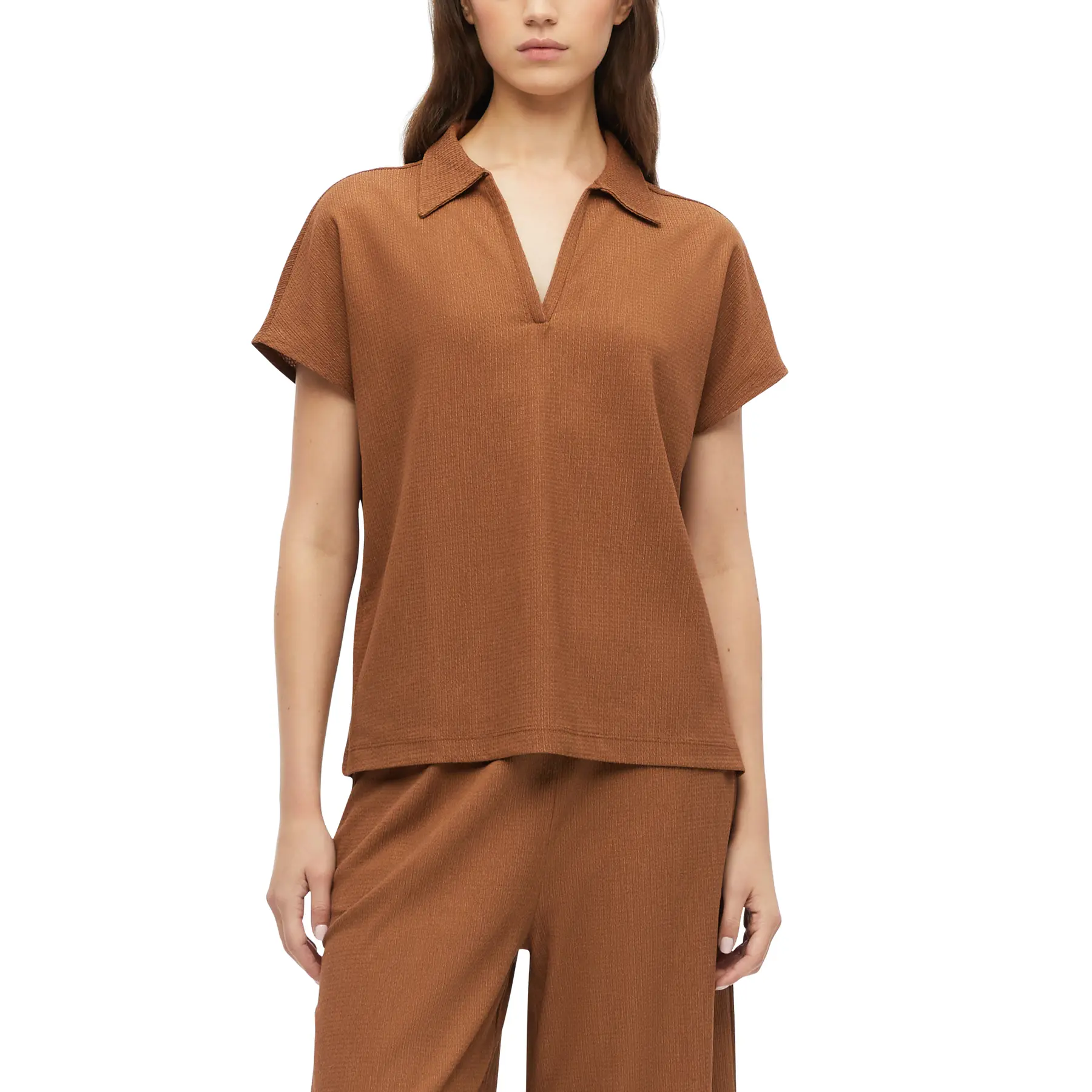 Lässige V-Ausschnitt Bluse Damen s.Oliver
