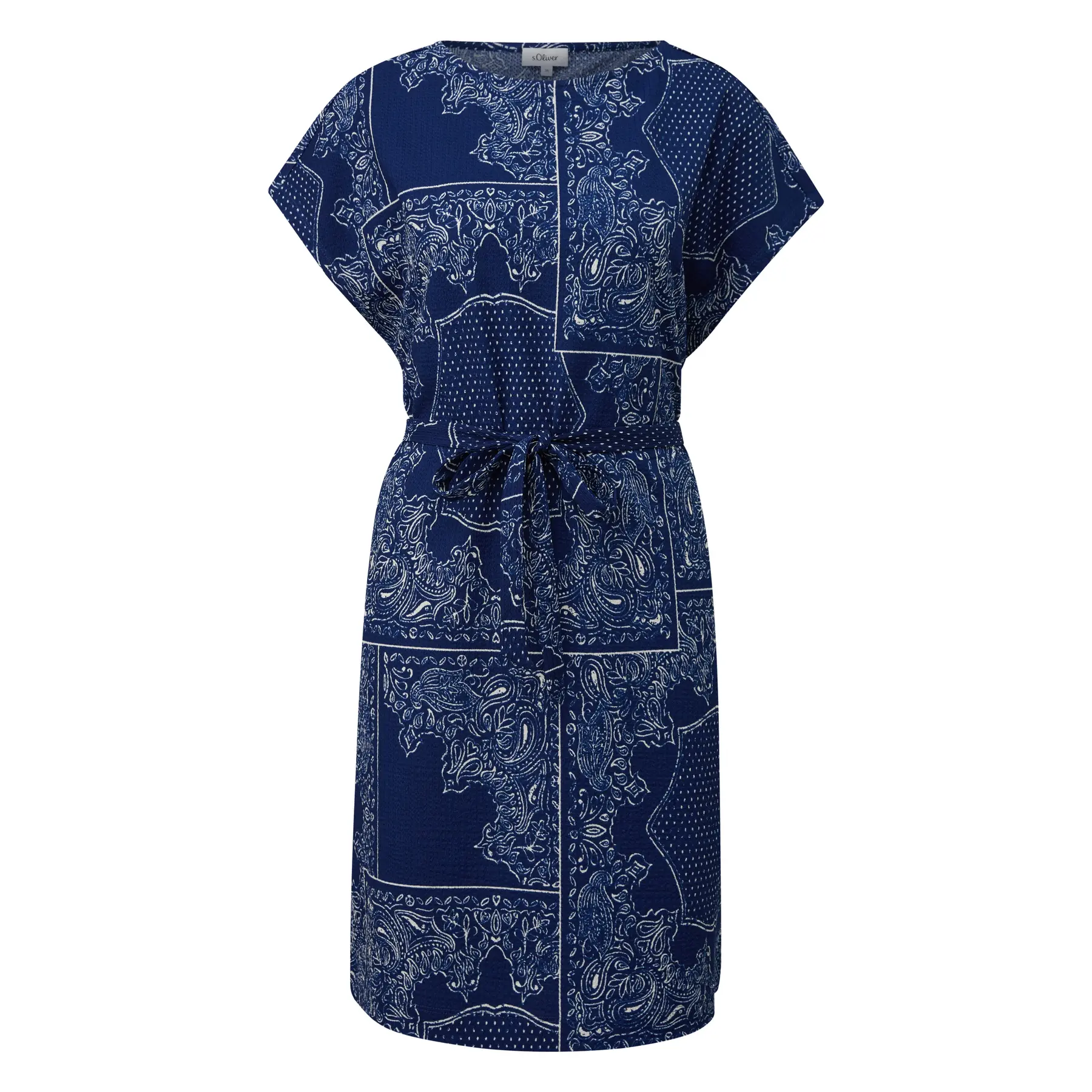 Abito in jersey con stampa taglio ampio donna s.Oliver