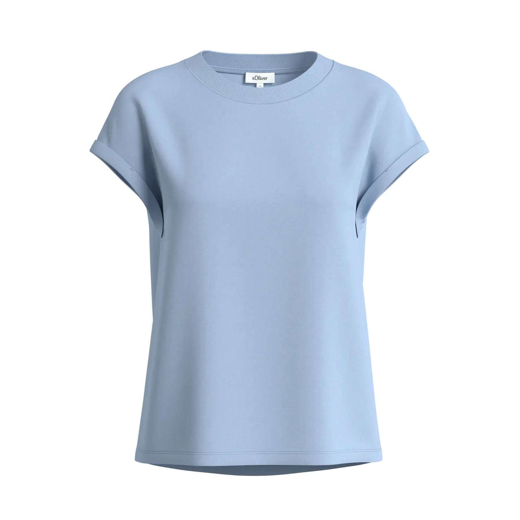 T-Shirt Relaxed Fit aus weichem Jersey für Damen s.Oliver