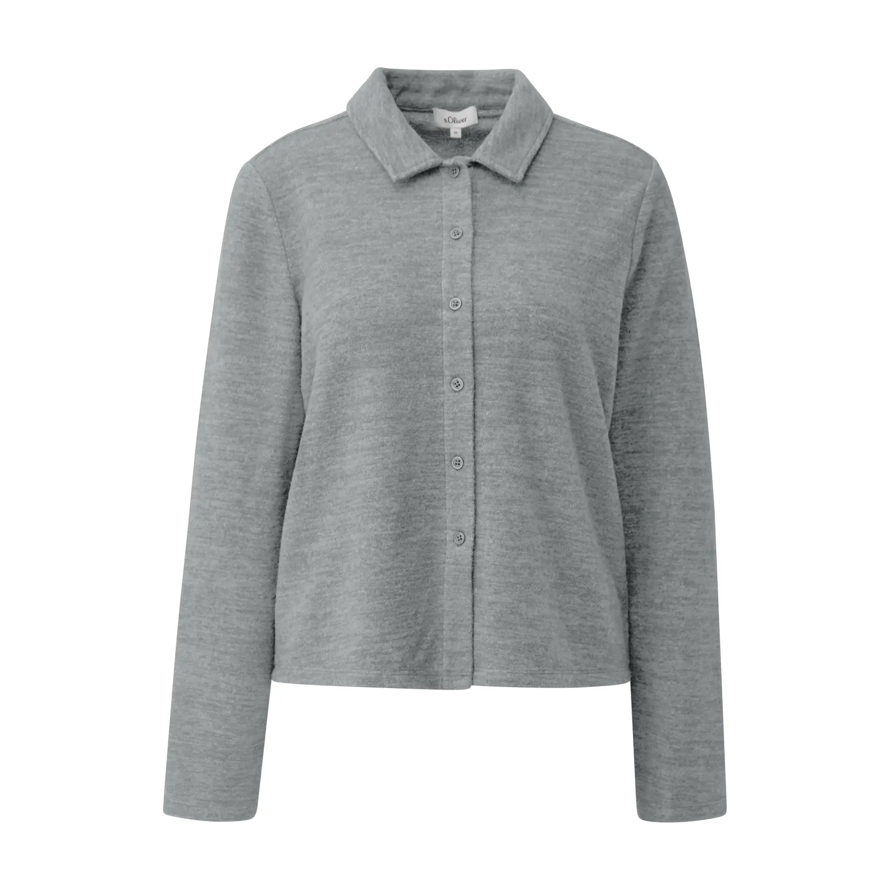 T-shirt corto Relaxed Fit con pattina di bottoni donna s.Oliver