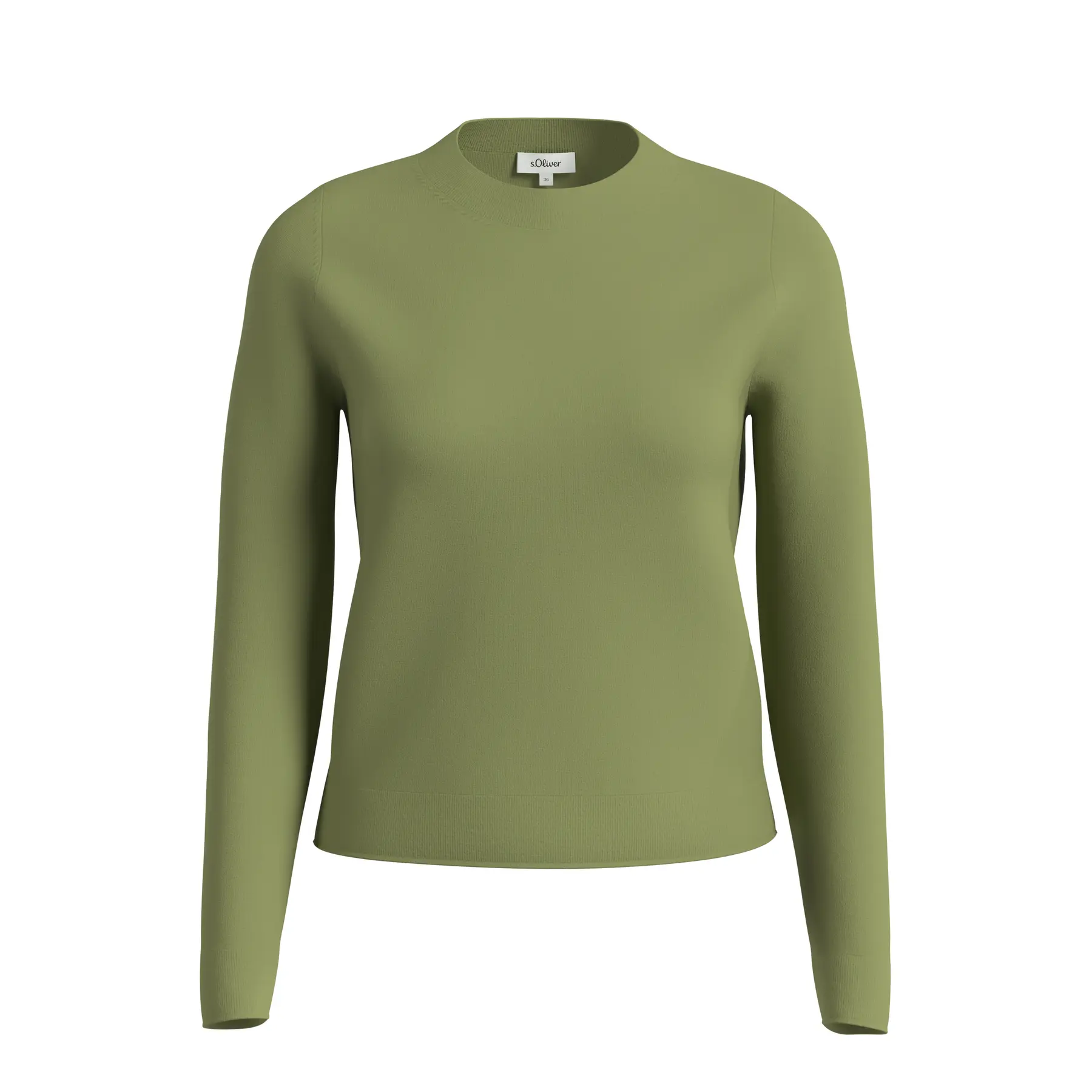 Maglione in maglia con collo rotondo donna s.Oliver