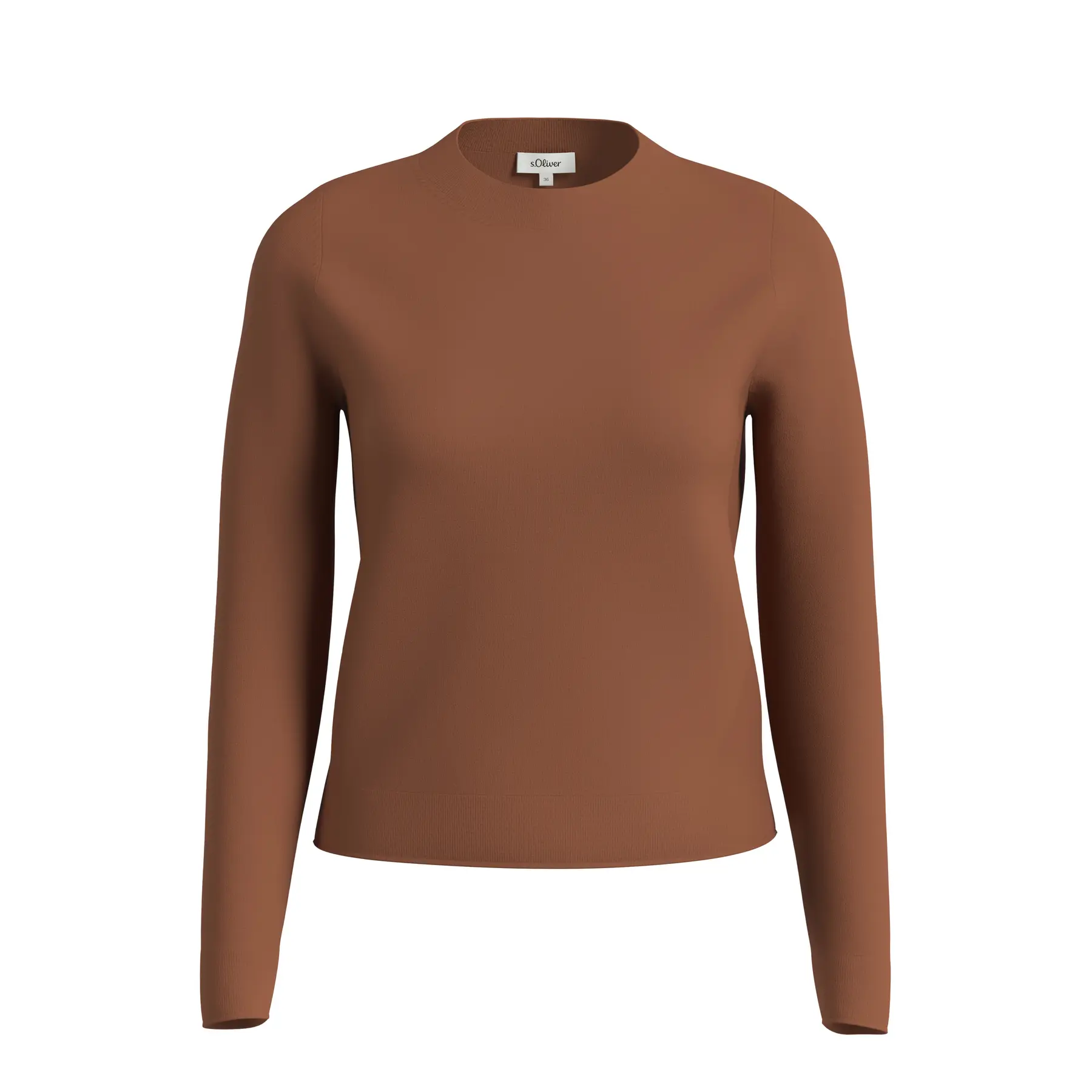 Maglione in maglia con collo rotondo donna s.Oliver