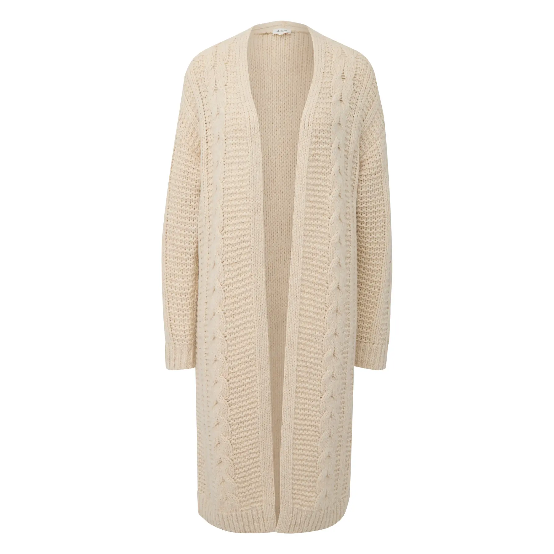 Cardigan a trecce donna