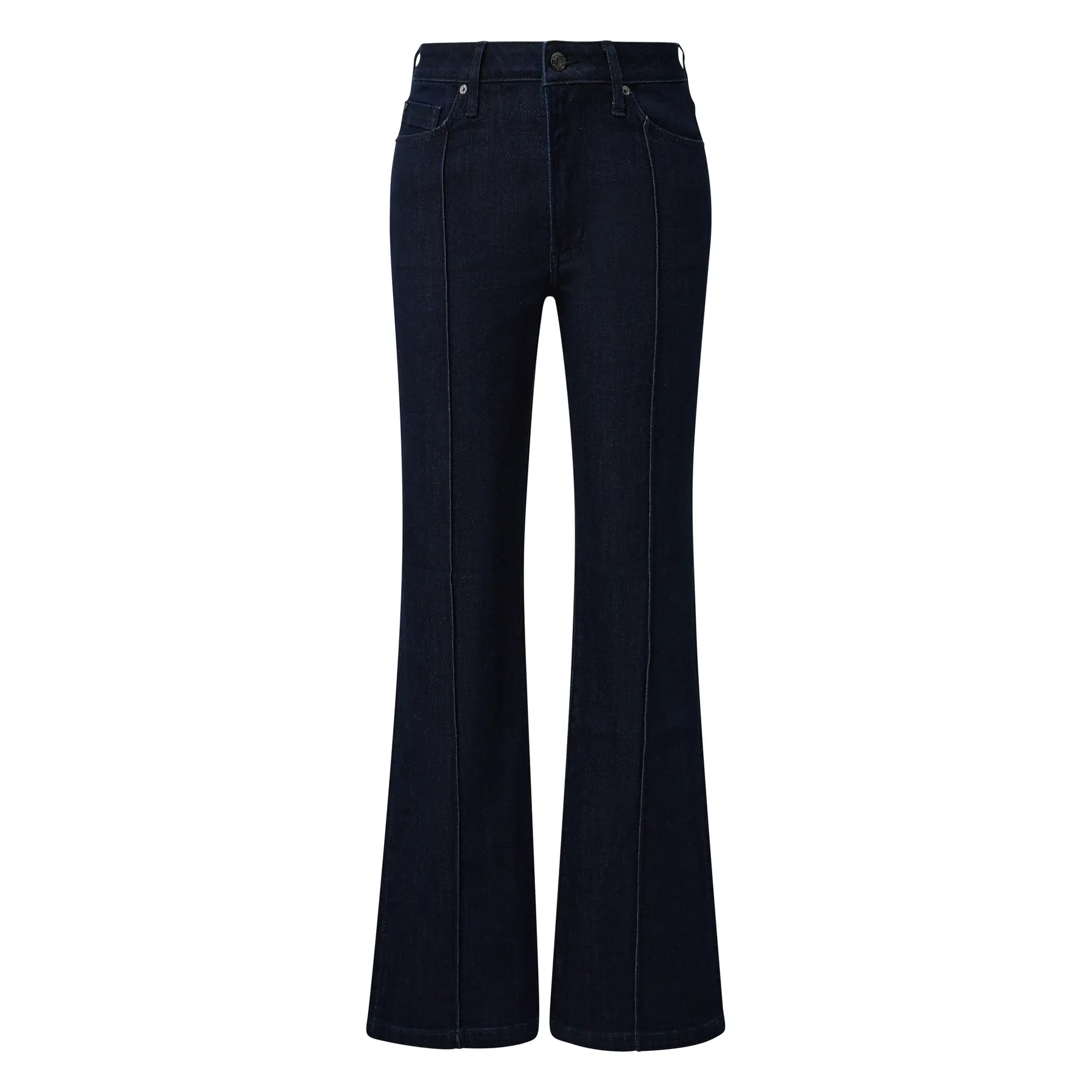 Jeans Slim a gamba svasata effetto lavato donna s.Oliver
