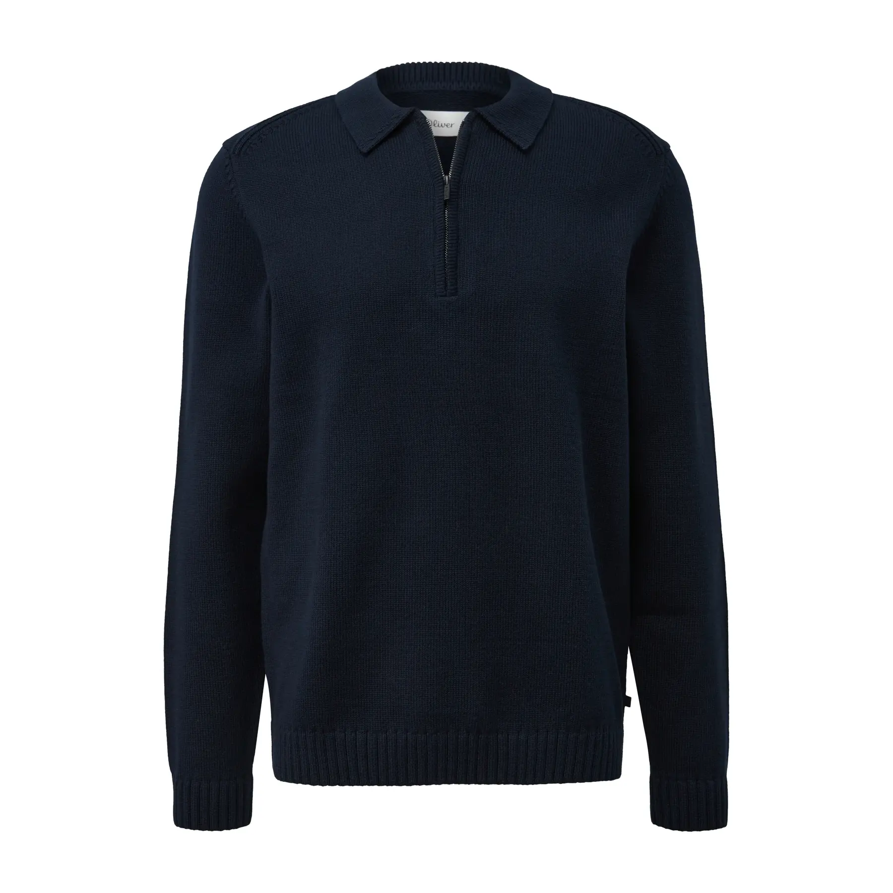 Pull zippé mitteldick mit Nahtdetail s.Oliver