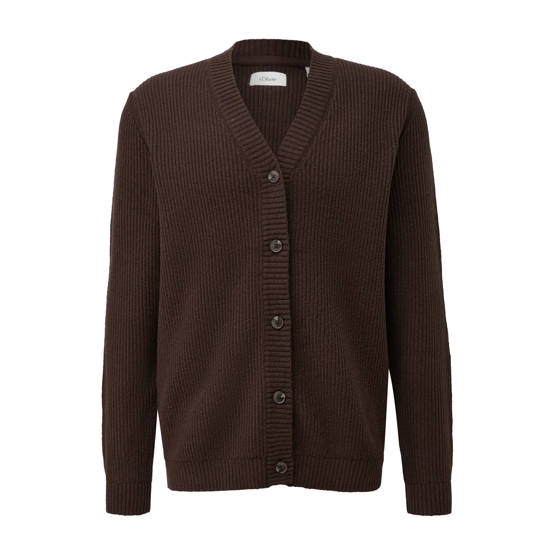 Geknoopte cardigan van boucle-garen s.Oliver