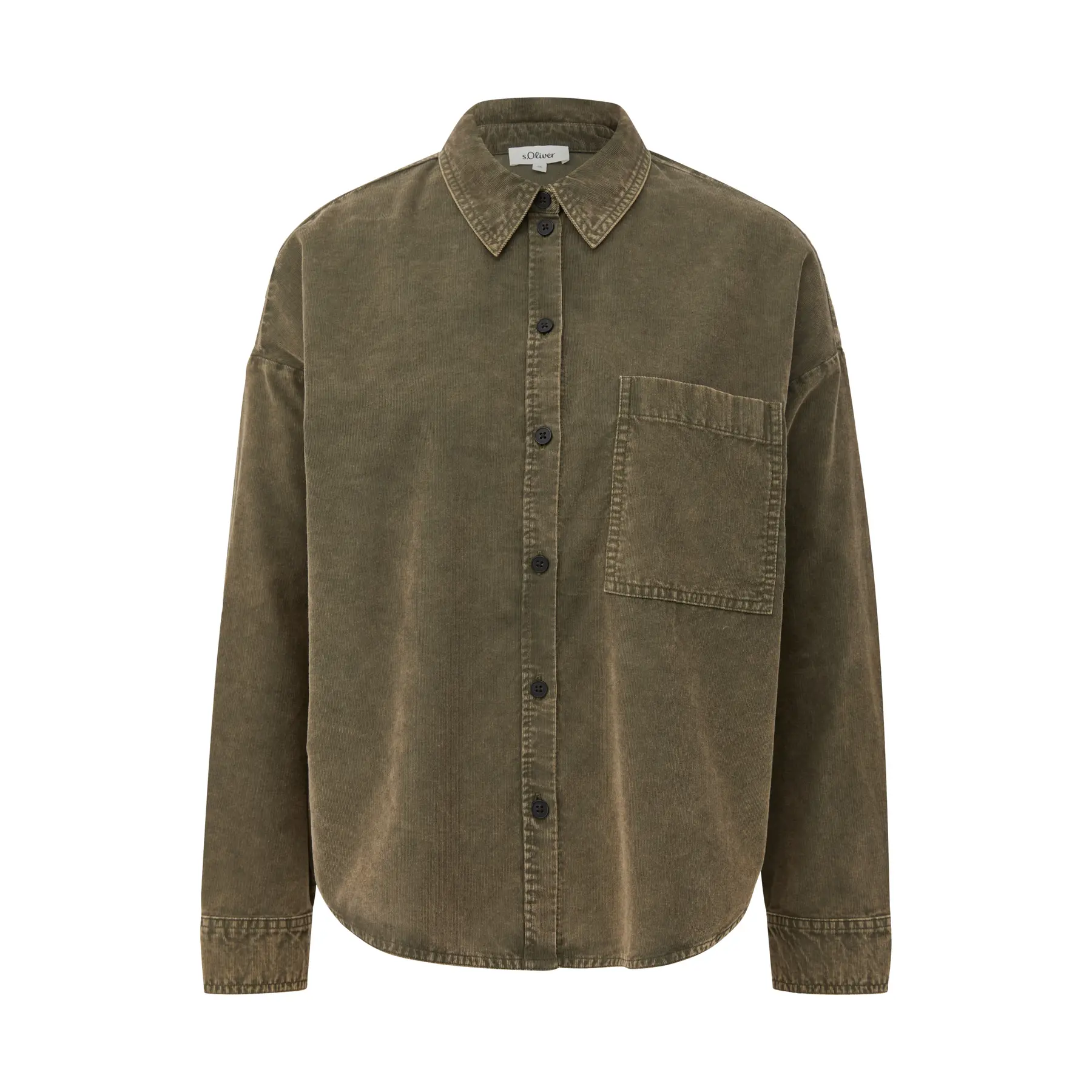 Blusa Relaxed Fit con polsini e colletto camicia donna s.Oliver