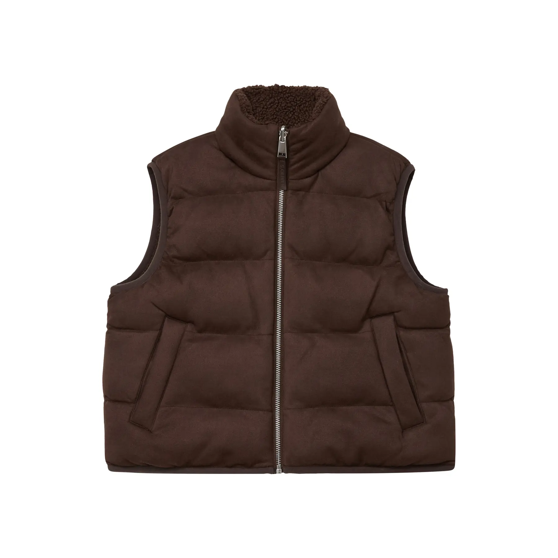 Cardigan d'intérieur réversible avec col montant et fermeture éclair métallique fille s.Oliver