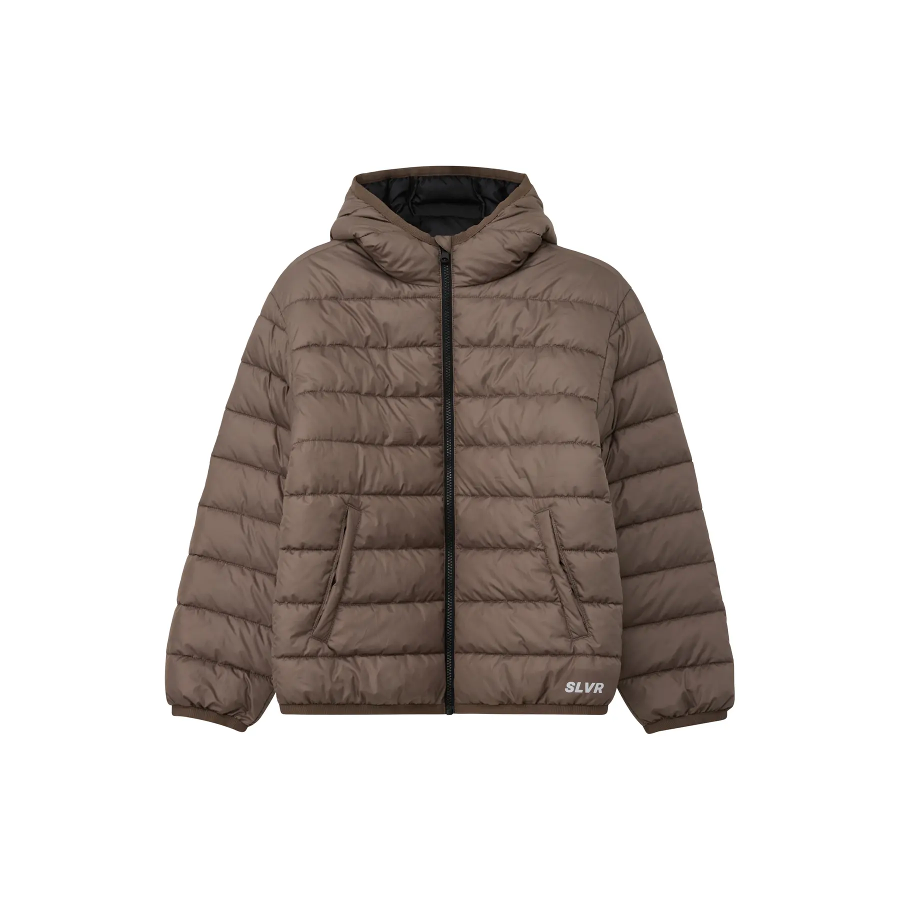 Giacca da esterno unisex oversized con cappuccio imbottita leggera - idrorepellente bambino s.Oliver